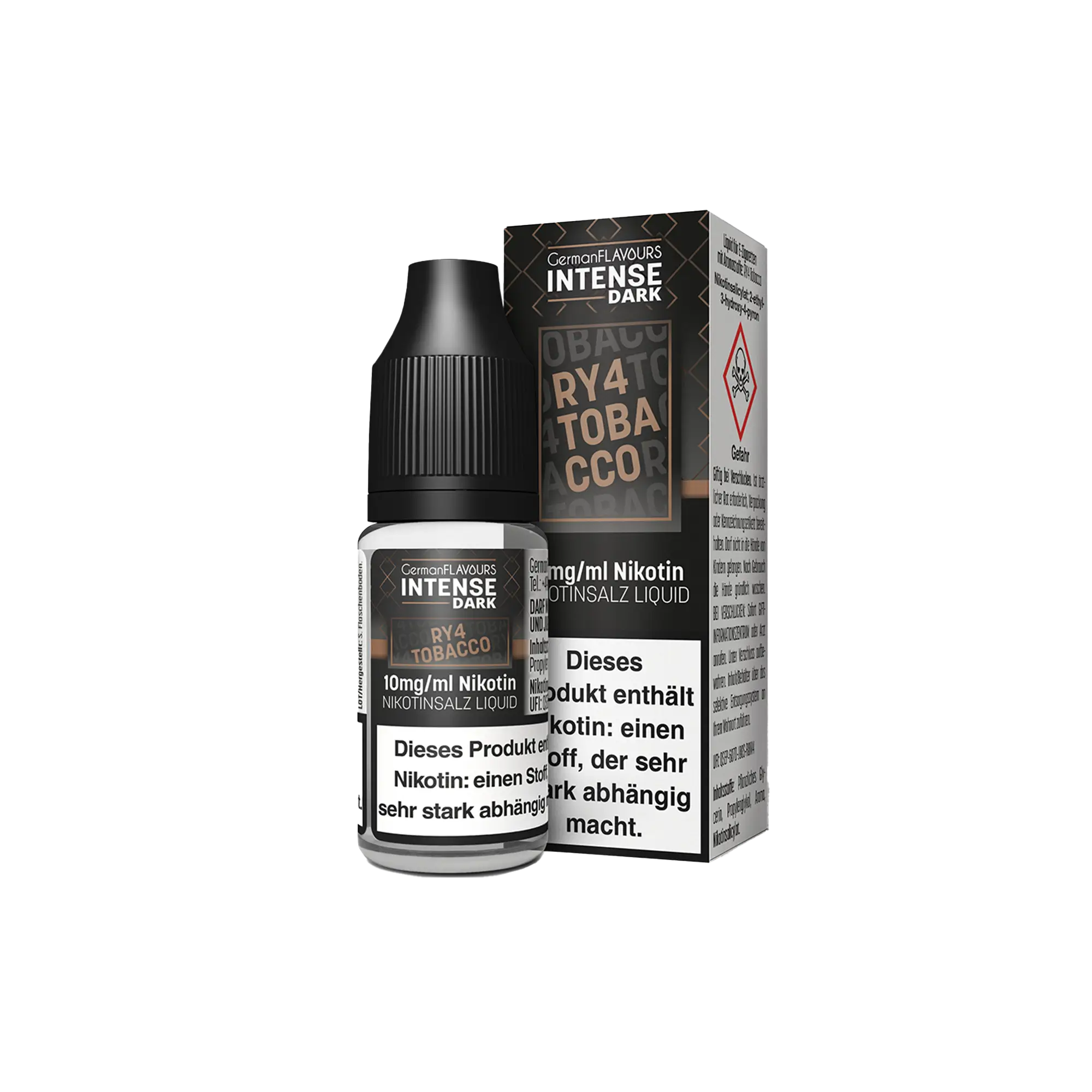 Intense Dark RY4 Tobacco 10 ml Nikotinsalz Liquid