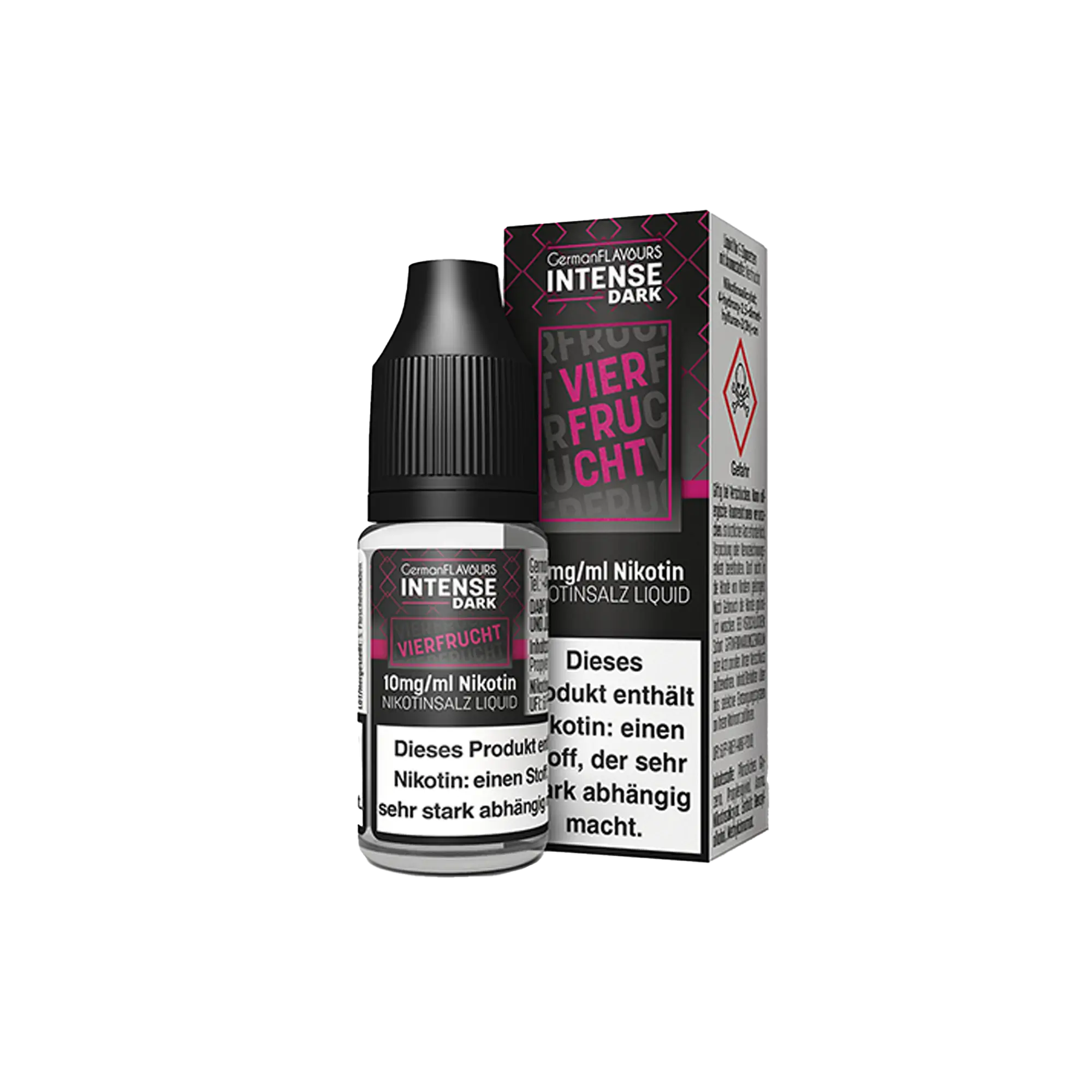 Intense Dark Vierfrucht 10 ml Nikotinsalz Liquid