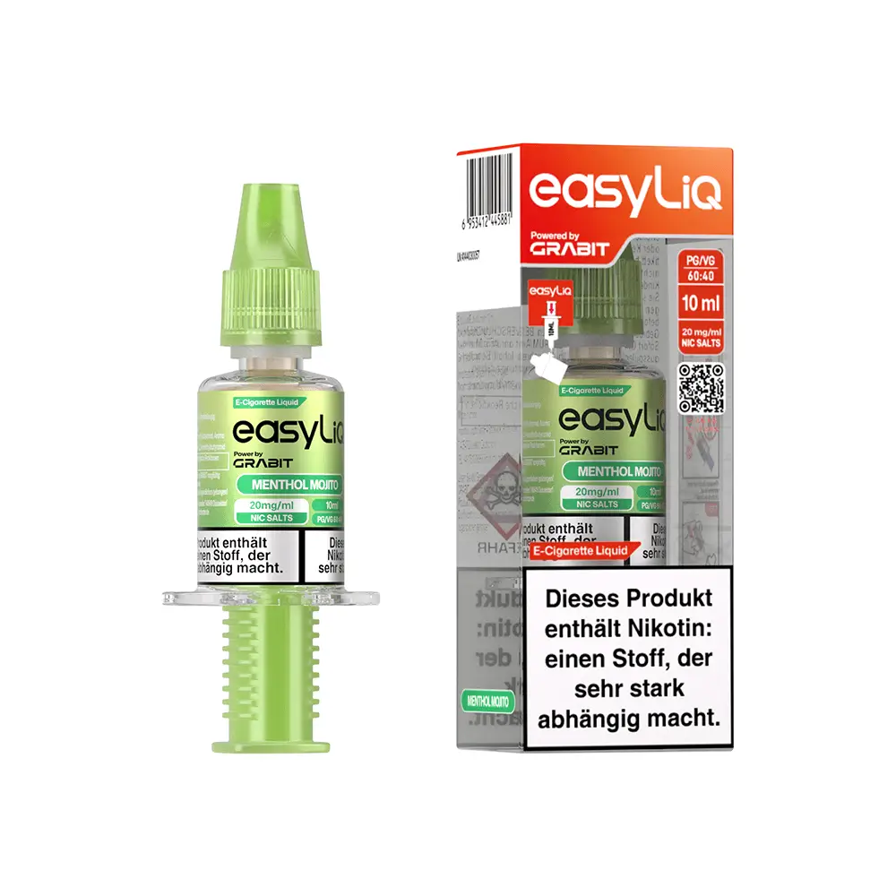 Grabit easyLiq Menthol Mojito 10 ml Nikotinsalz Liquid