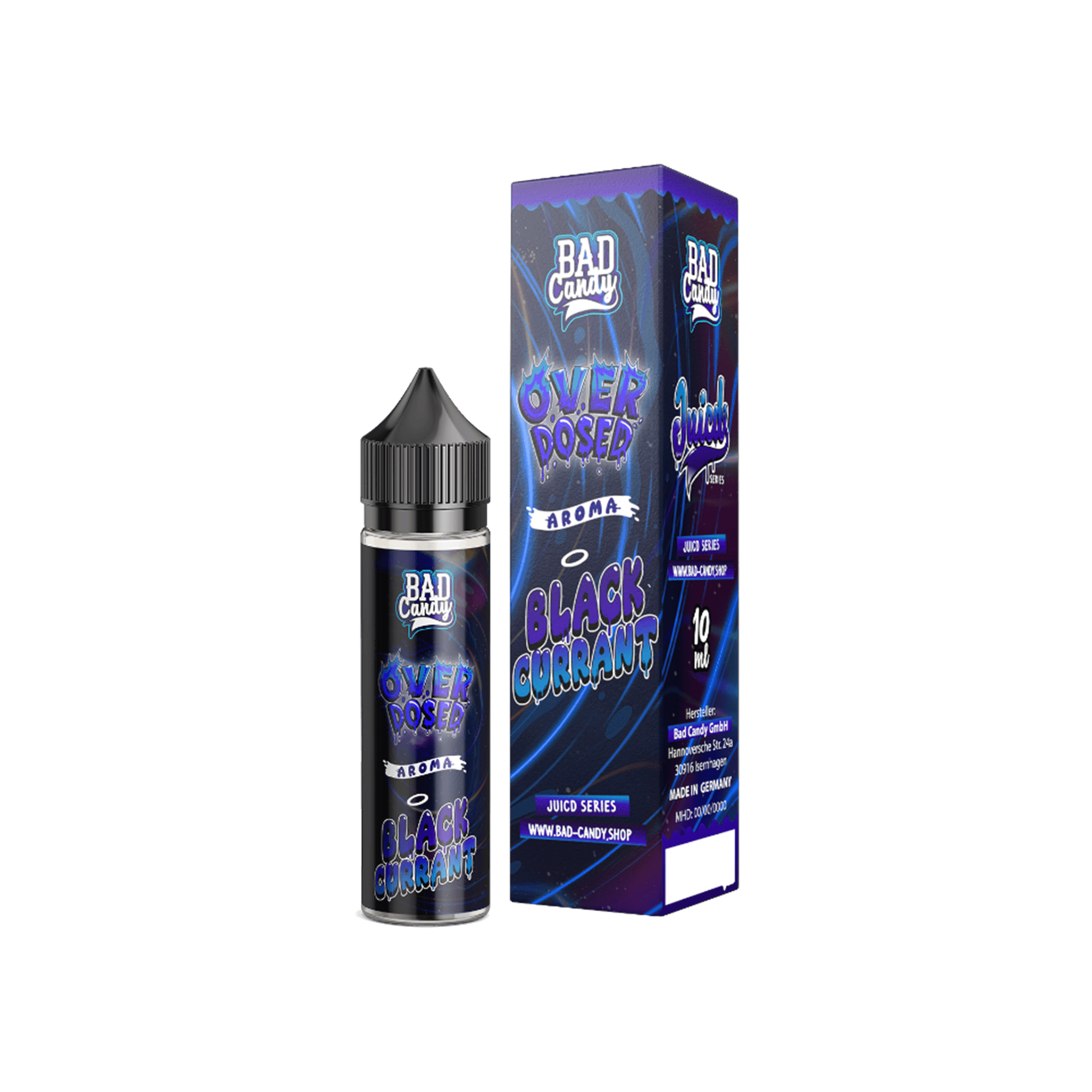 Bad Candy Juicd Overdosed Blackcurrant 10 ml Aroma