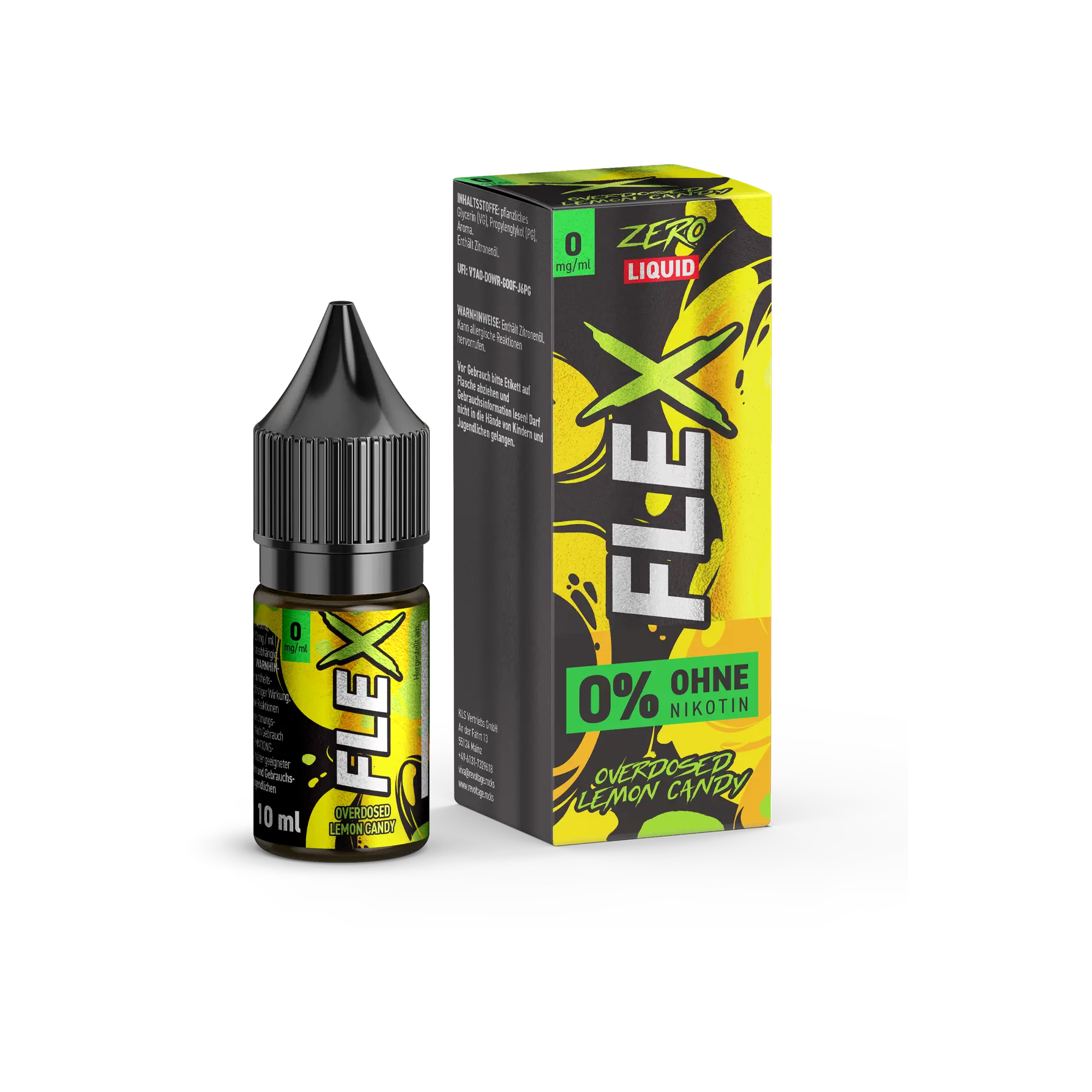 Revoltage Flex Overdosed Lemon Candy 10 ml Nikotinsalz Liquid