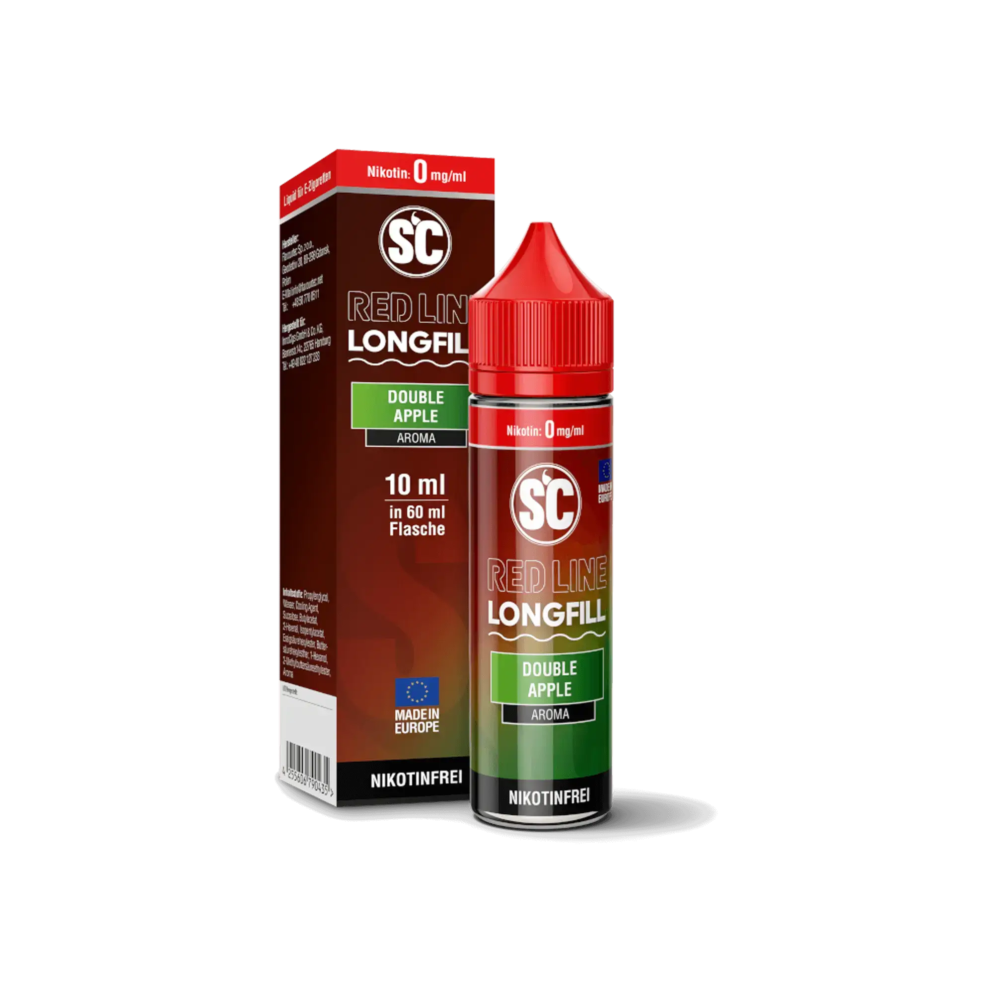 SC Red Line Double Apple 10 ml Longfill Aroma