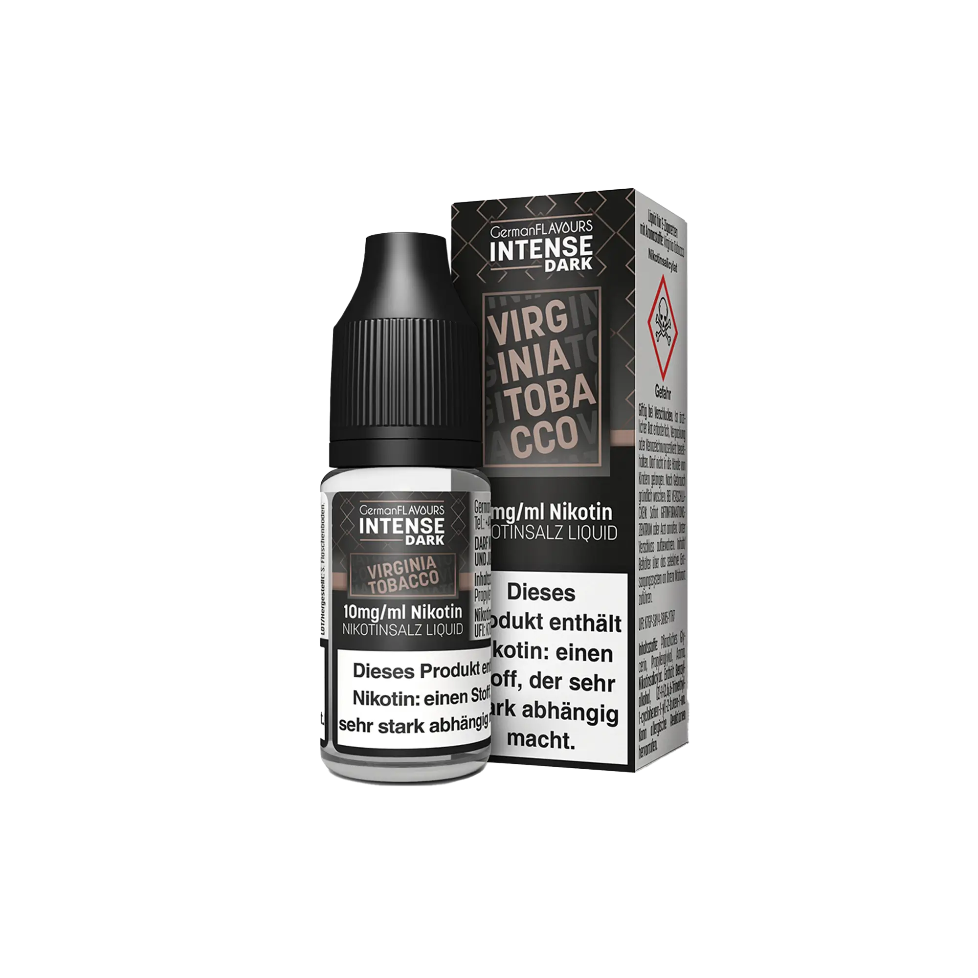 Intense Dark Virginia Tobacco 10 ml Nikotinsalz Liquid