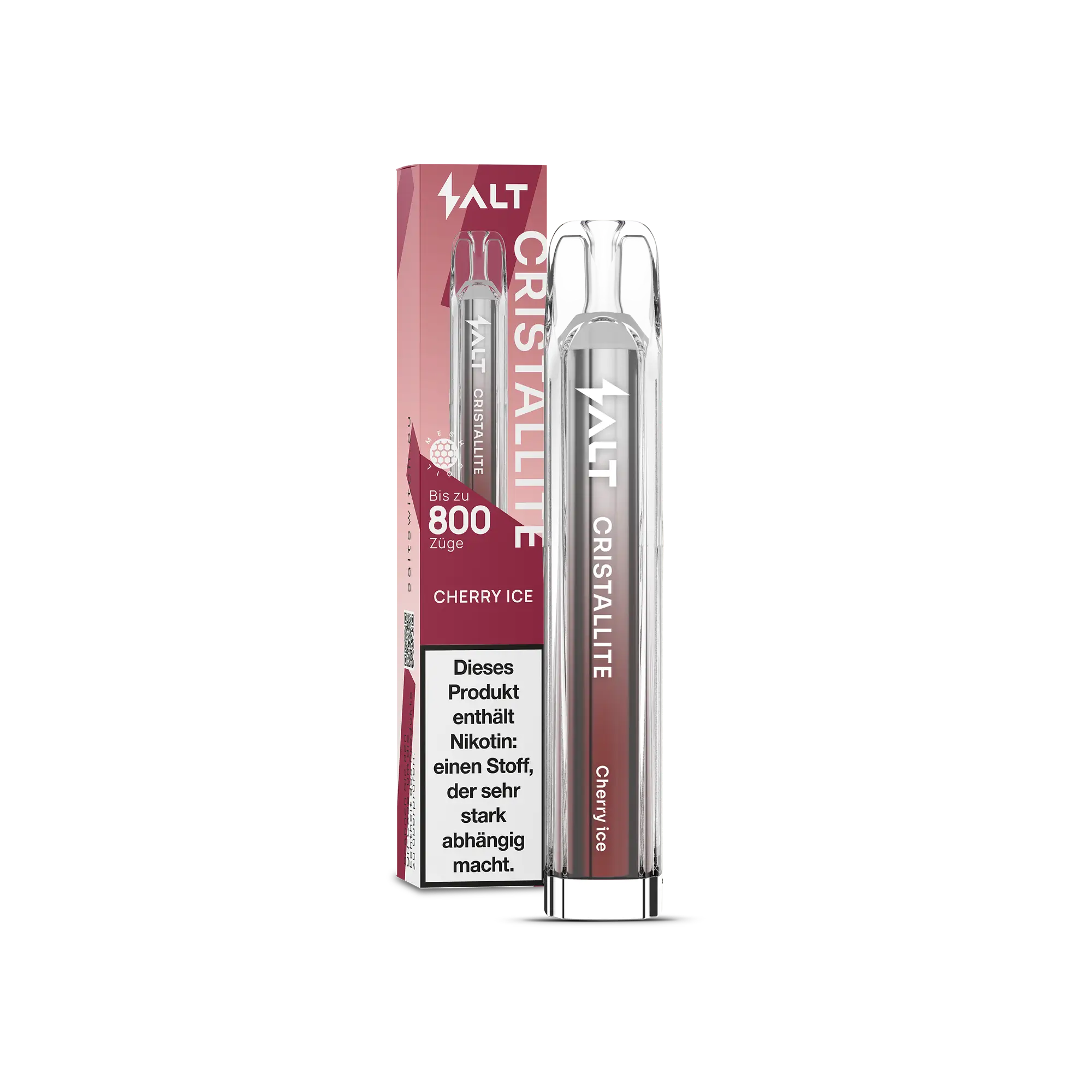 Cristallite Cherry Ice Einweg E-Zigarette 20 mg