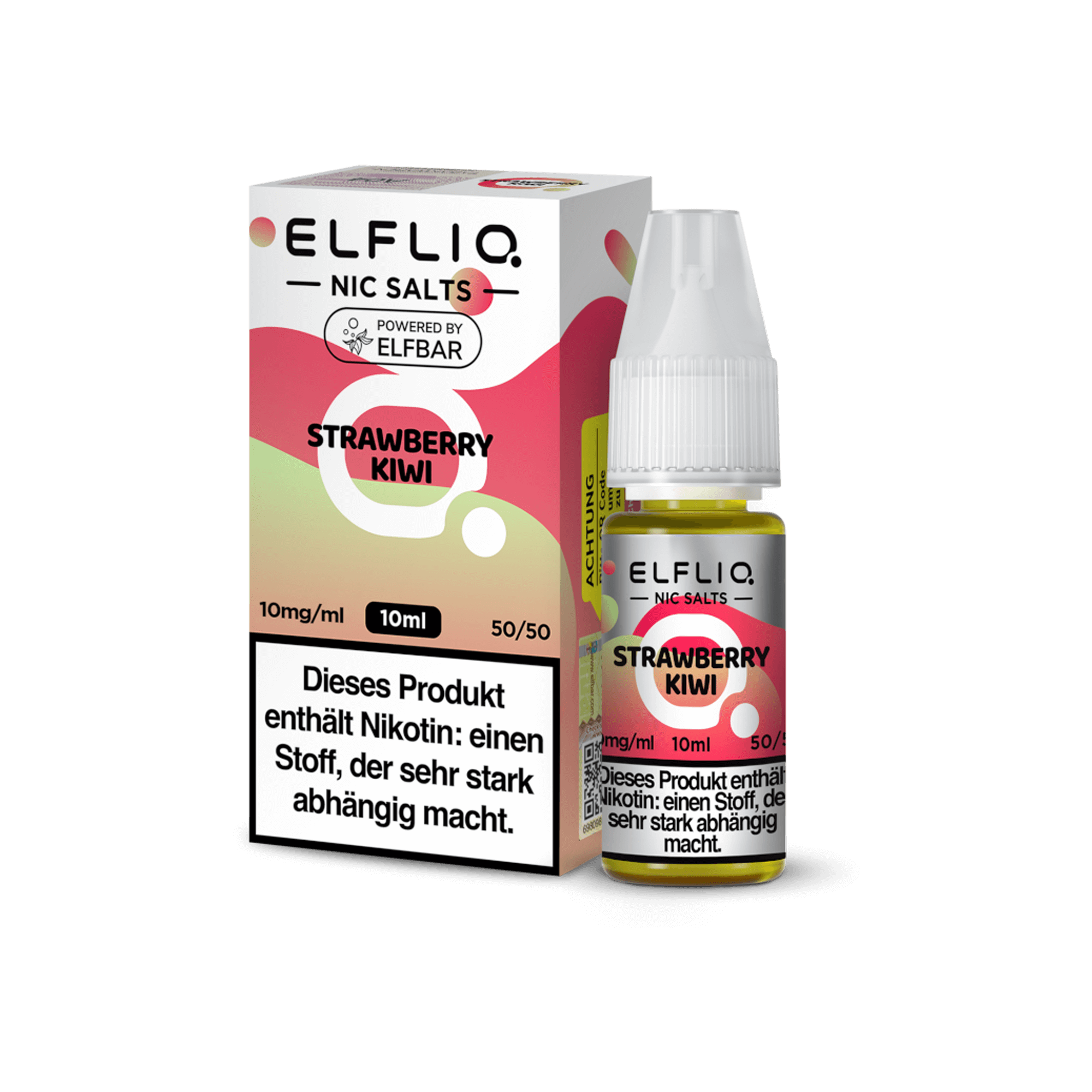Elfliq Strawberry Kiwi 10 ml NicSalt Liquid