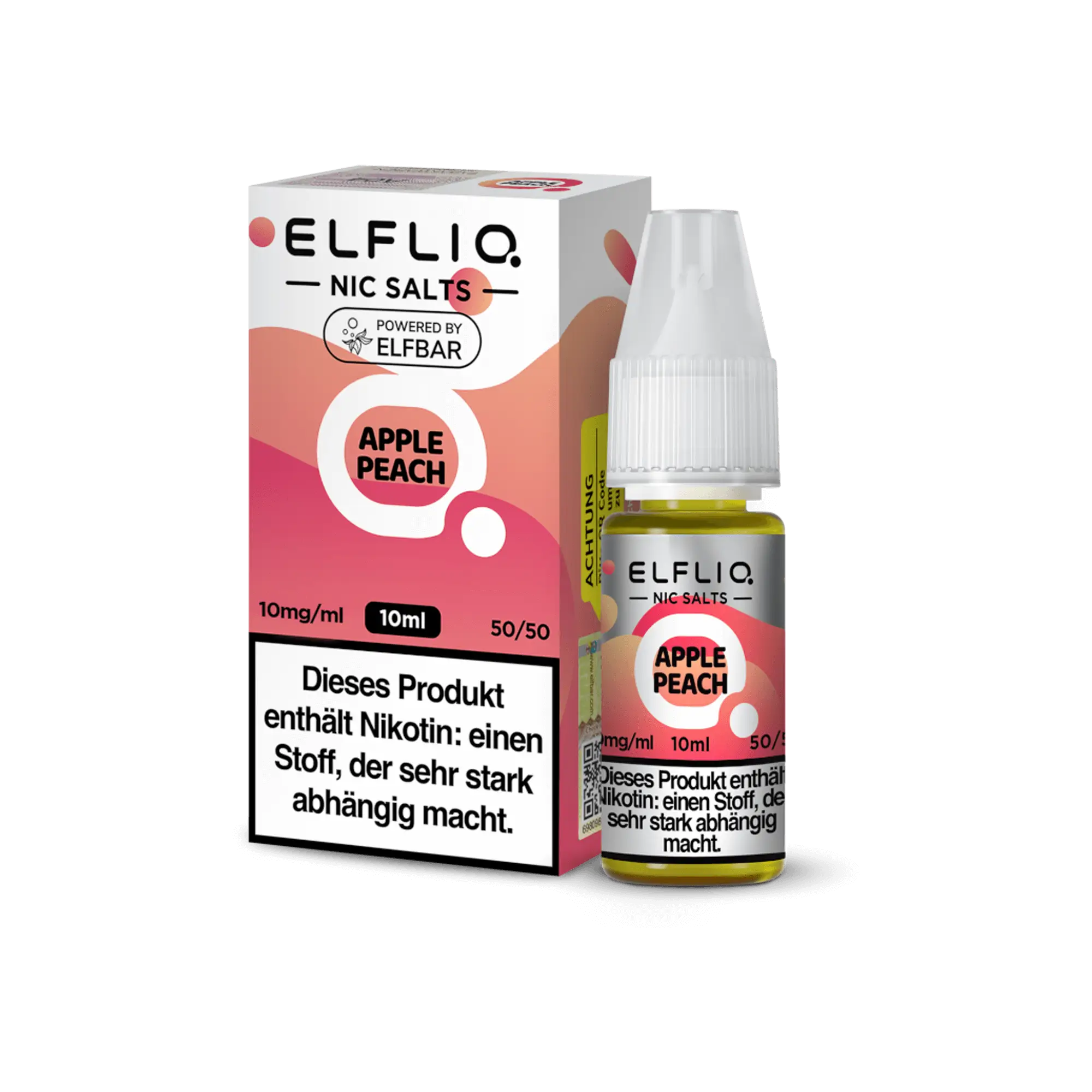 Elfliq Apple Peach 10 ml Nikotinsalz Liquid