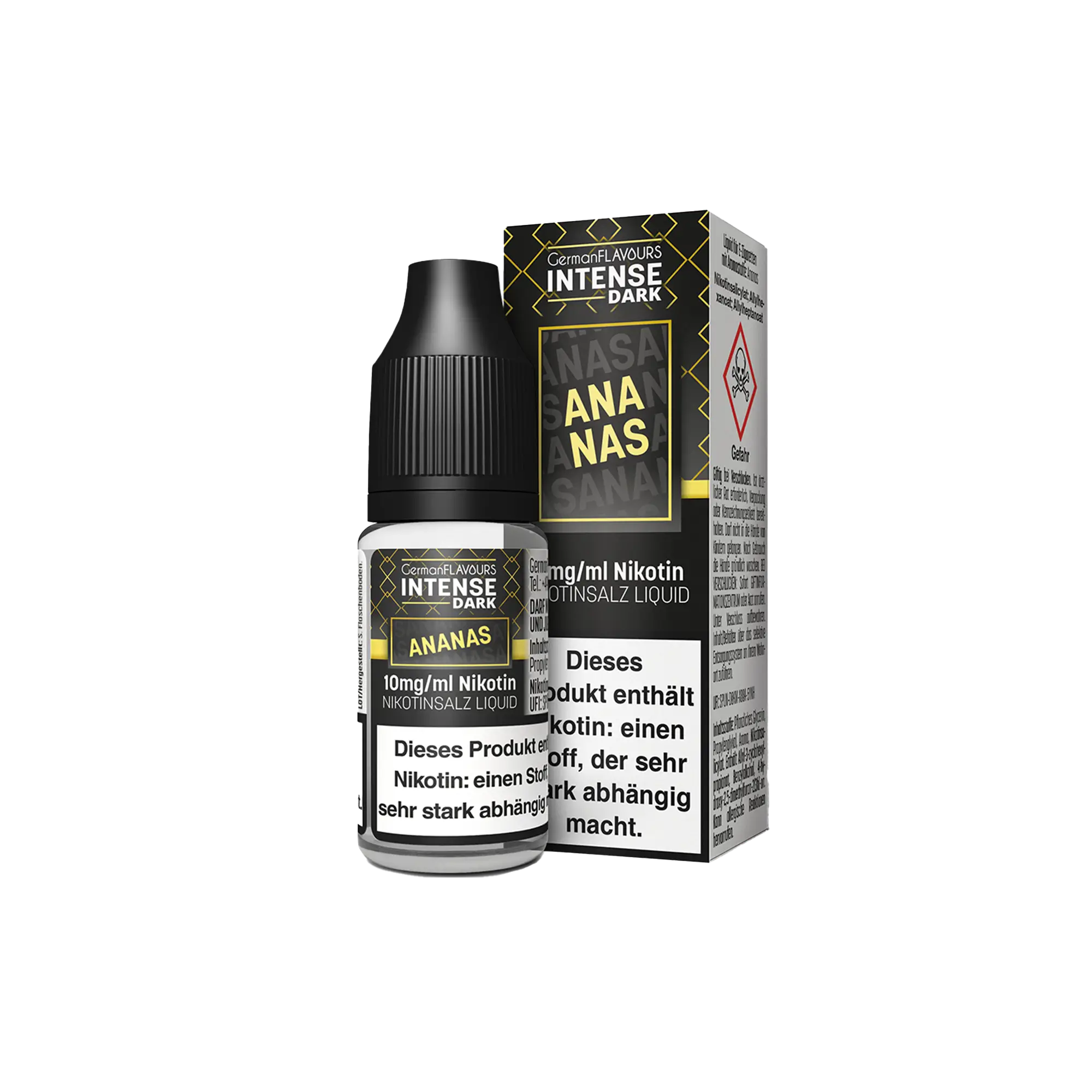 Intense Dark Ananas 10 ml Nikotinsalz Liquid