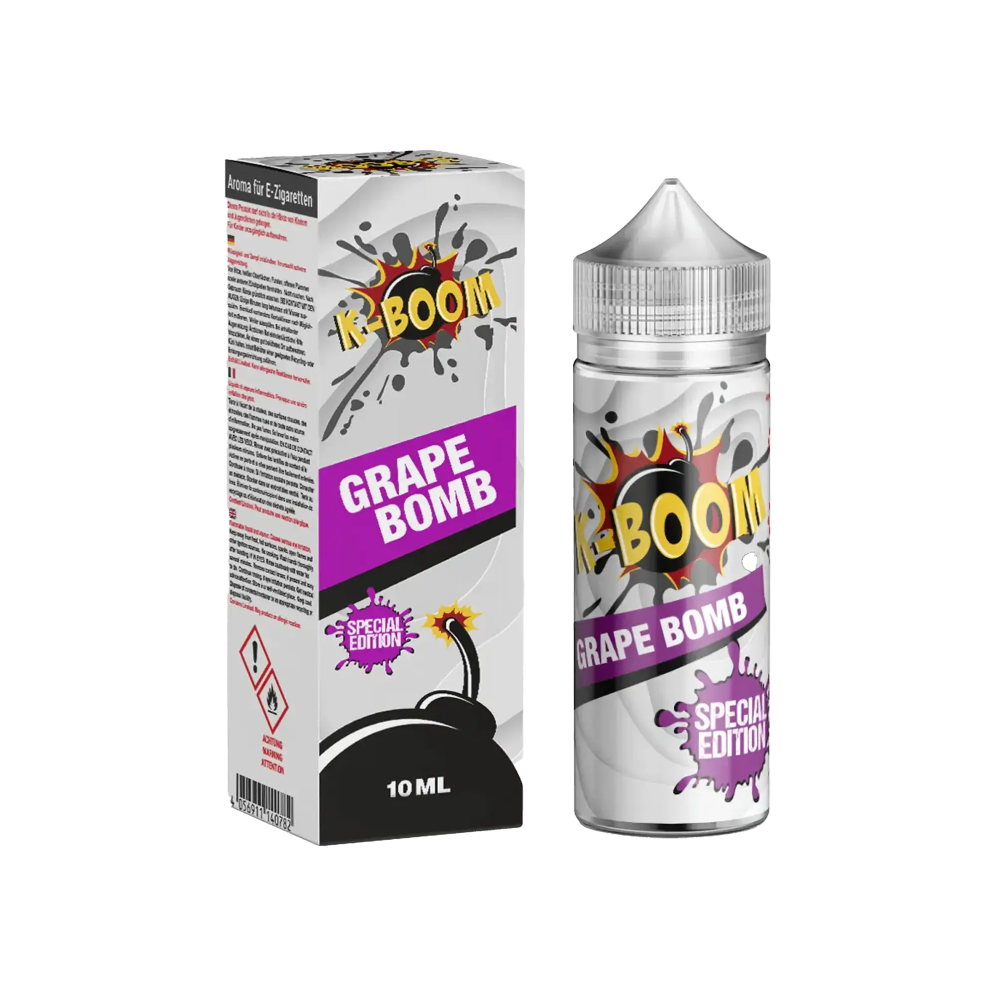 K-Boom Grape Bomb 10 ml Longfill Aroma