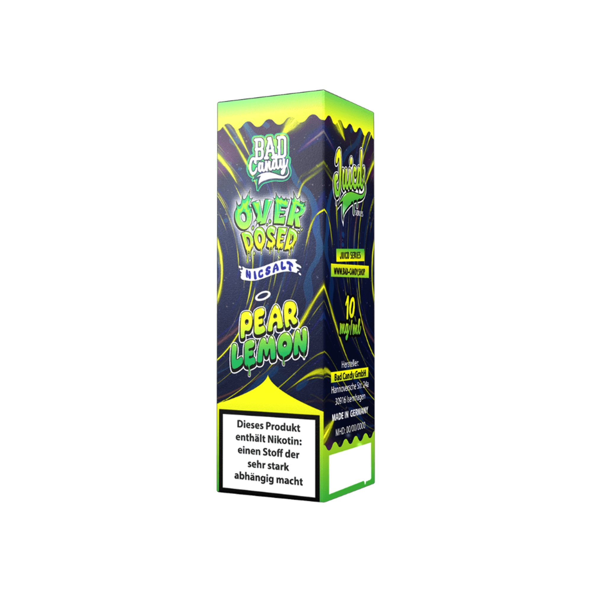 Bad Candy Juicd Pear Lemon 10 ml NicSalt Liquid 10 mg