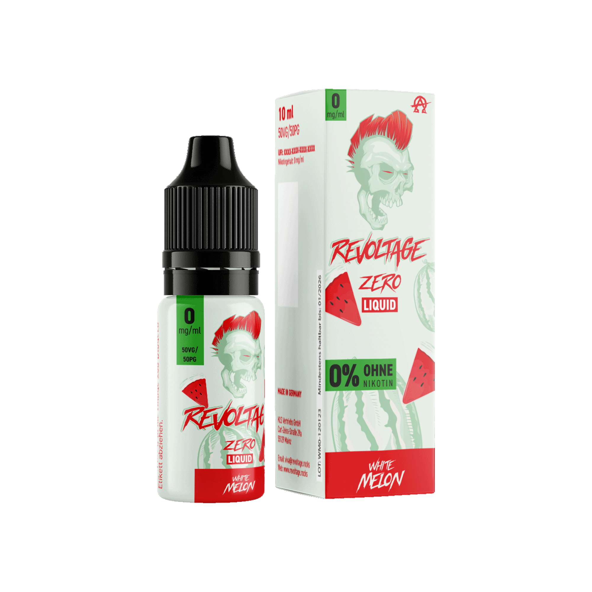 Revoltage White Melon 10 ml Hybrid Nikotinsalz Liquid