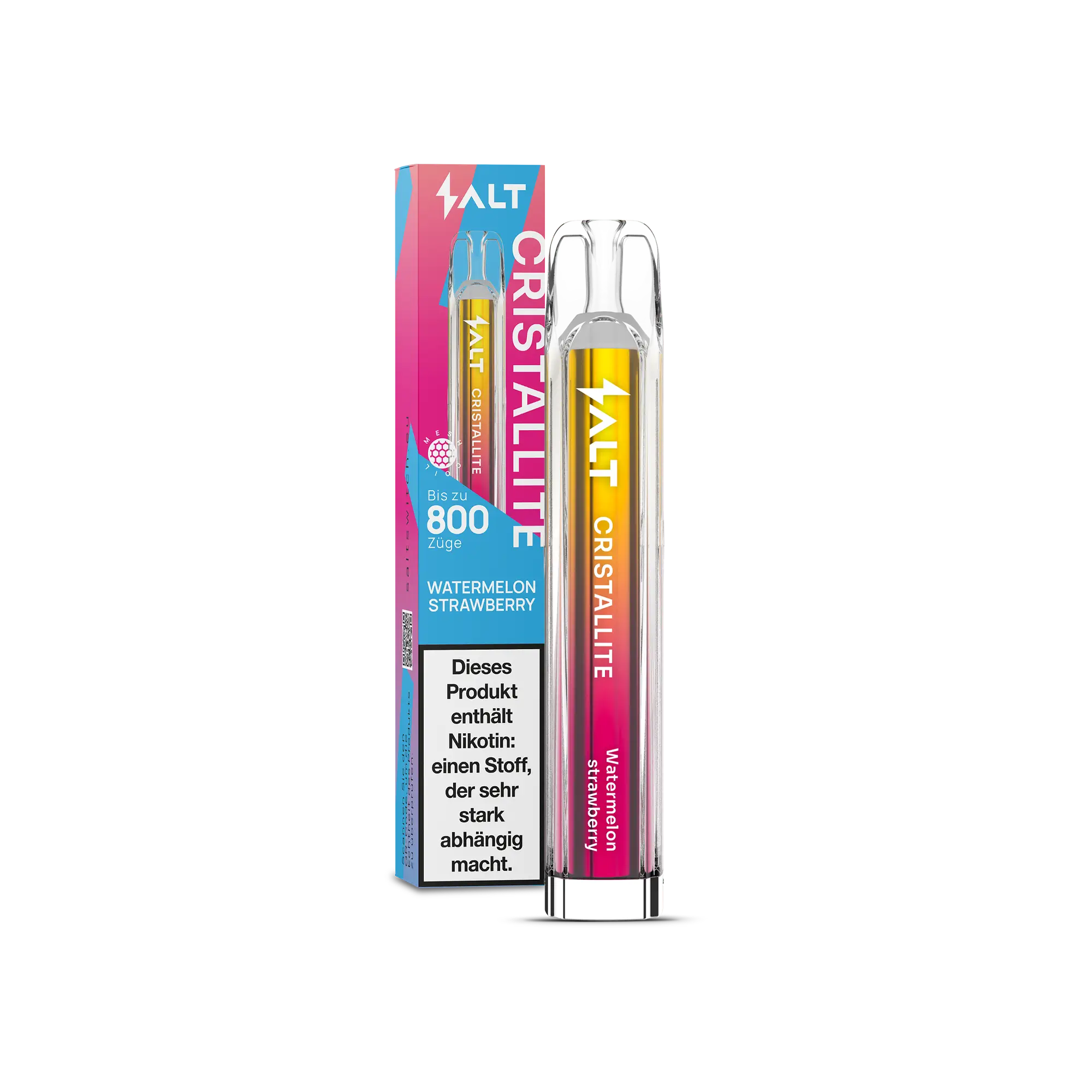 Cristallite Watermelon Strawberry Einweg E-Zigarette 20 mg