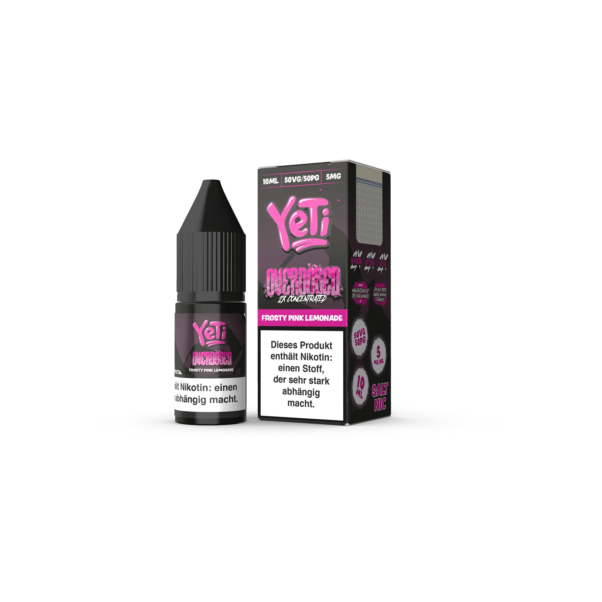 Yeti Frosty Pink Lemonade 10 ml Nikotinsalz Liquid