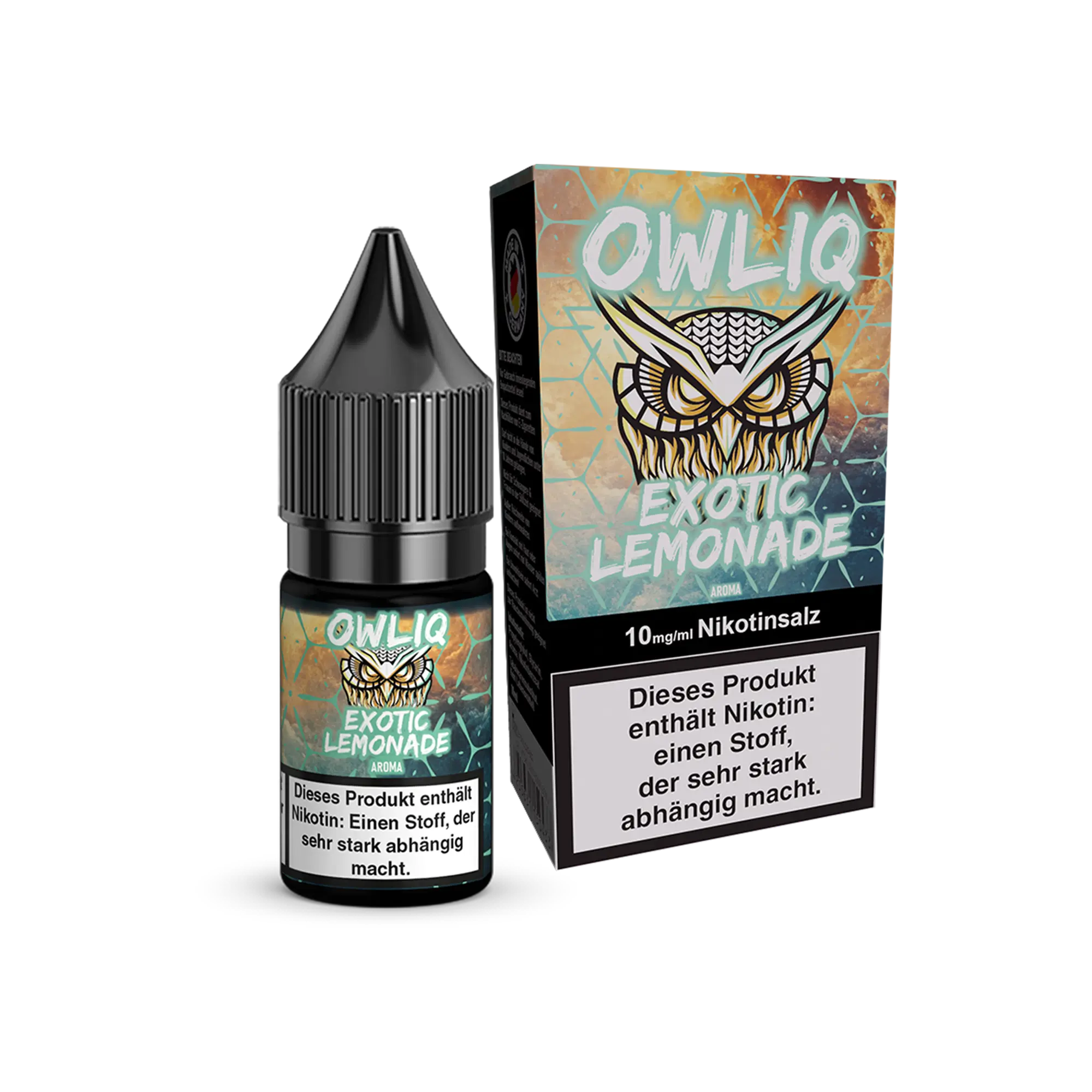 Owliq Exotic Lemonade 10 ml Nikotinsalz Liquid