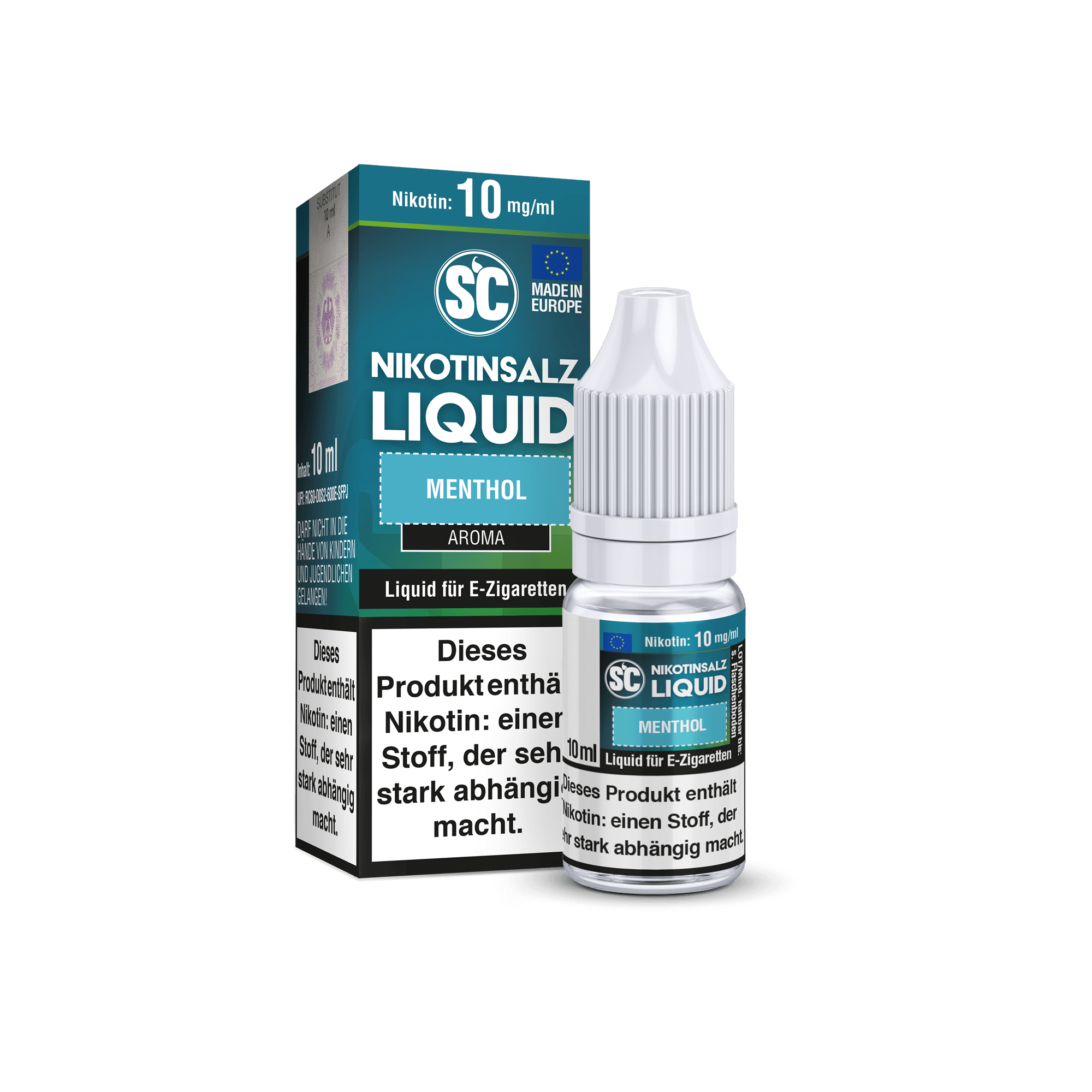 SC Menthol 10 ml Nikotinsalz Liquid