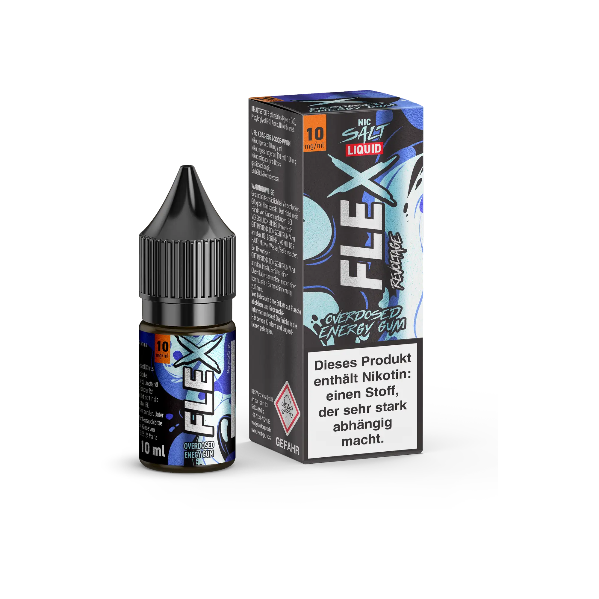Revoltage Flex Overdosed Energy Gum 10 ml Nikotinsalz Liquid