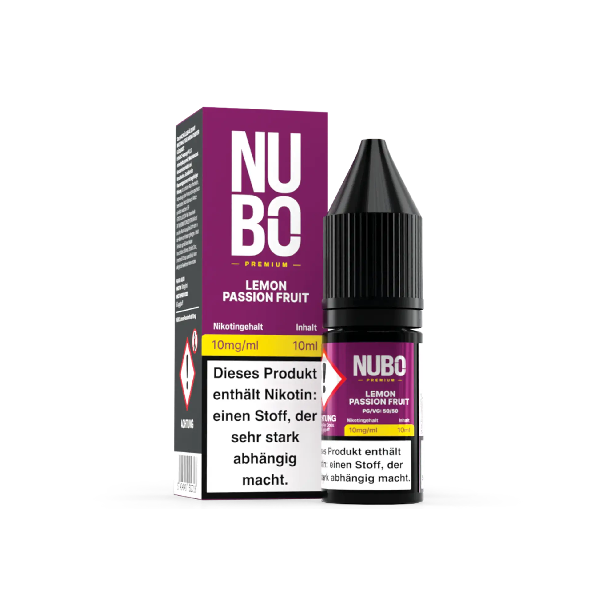 NUBO Lemon Passionfruit 10 ml Nikotinsalz Liquid