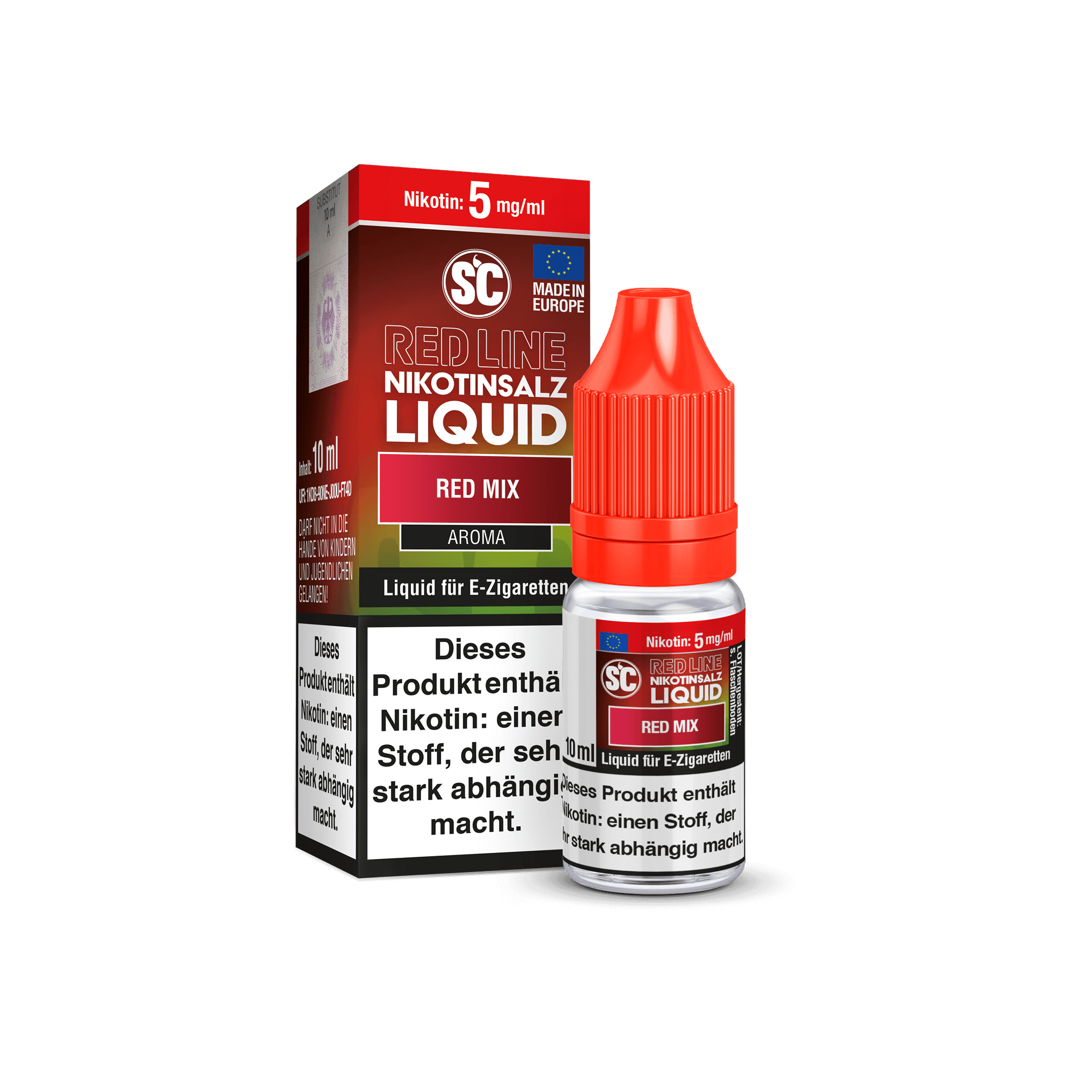 SC Red Line Red Mix 10 ml NicSalt Liquid