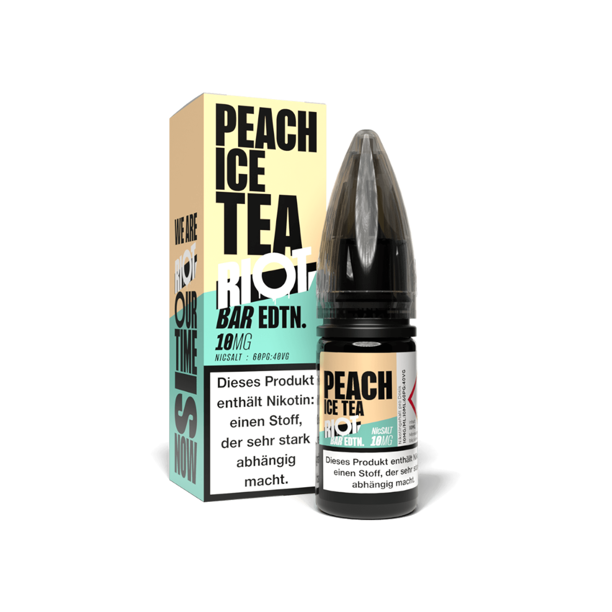 Riot Squad Bar Edtn Peach Ice Tea 10 ml NicSalt Liquid