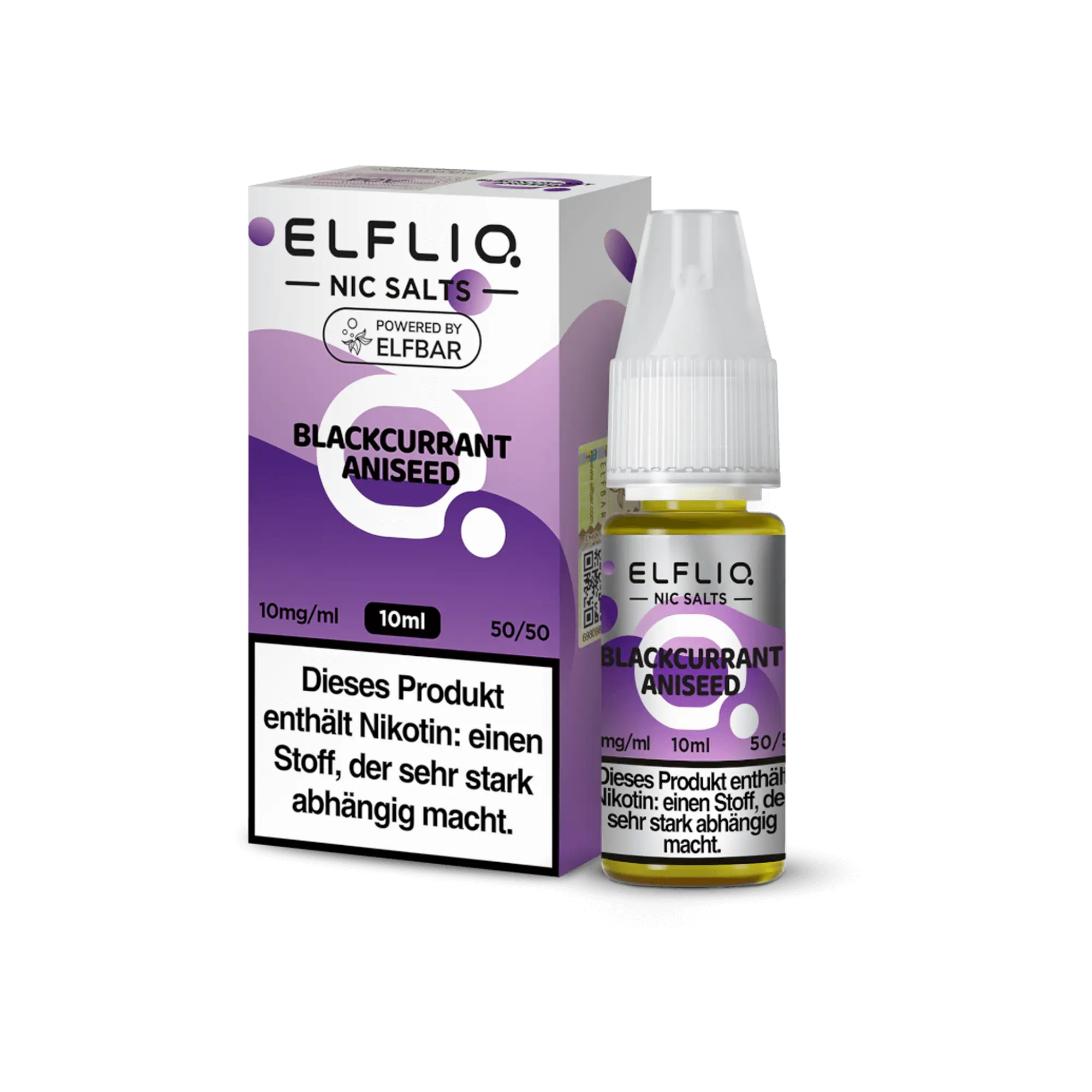 Elfliq Blackcurrant Aniseed 10 ml Nikotinsalz Liquid