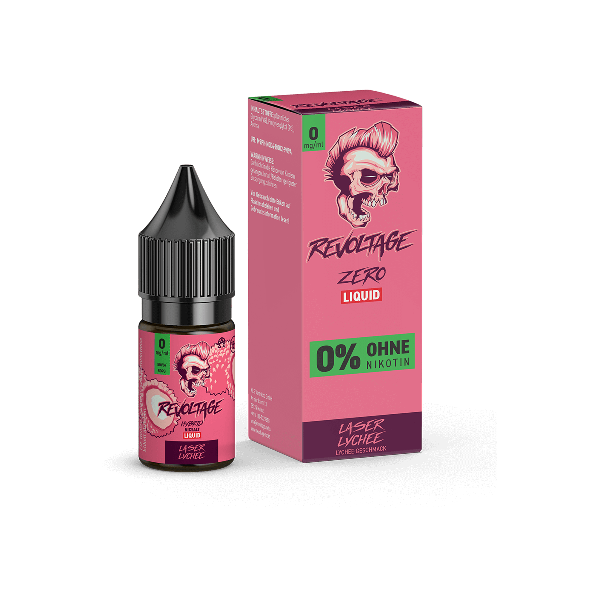 Revoltage Laser Lychee 10 ml Hybrid Nikotinsalz Liquid