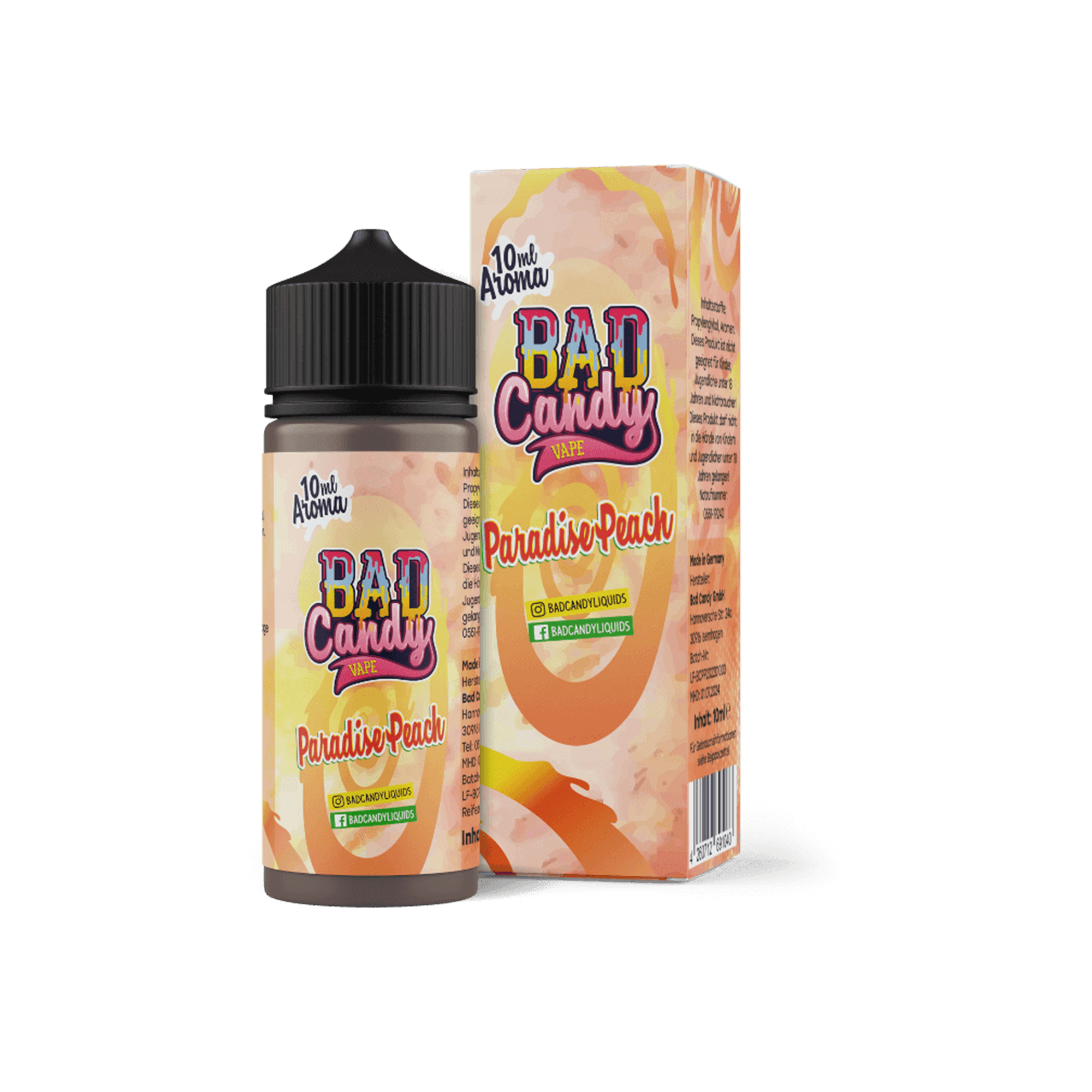 Bad Candy Paradise Peach 10 ml Aroma