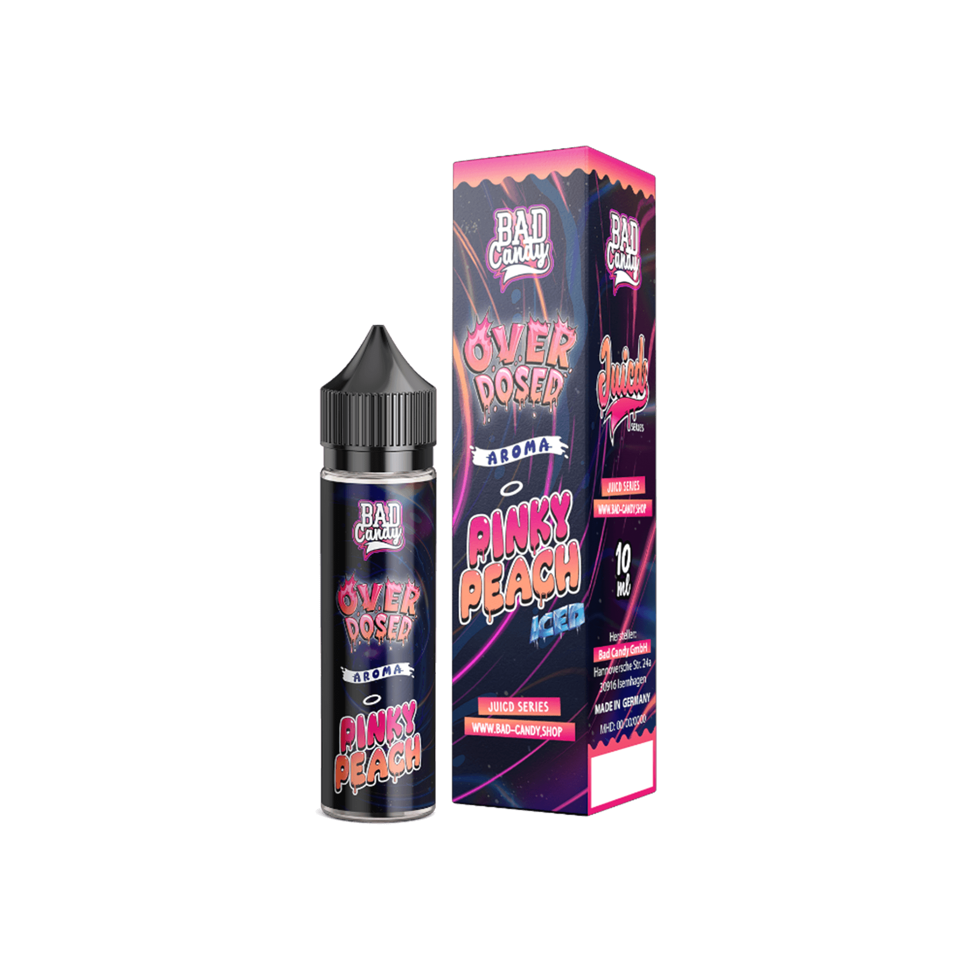 Bad Candy Juicd Overdosed Pinky Peach 10 ml Aroma