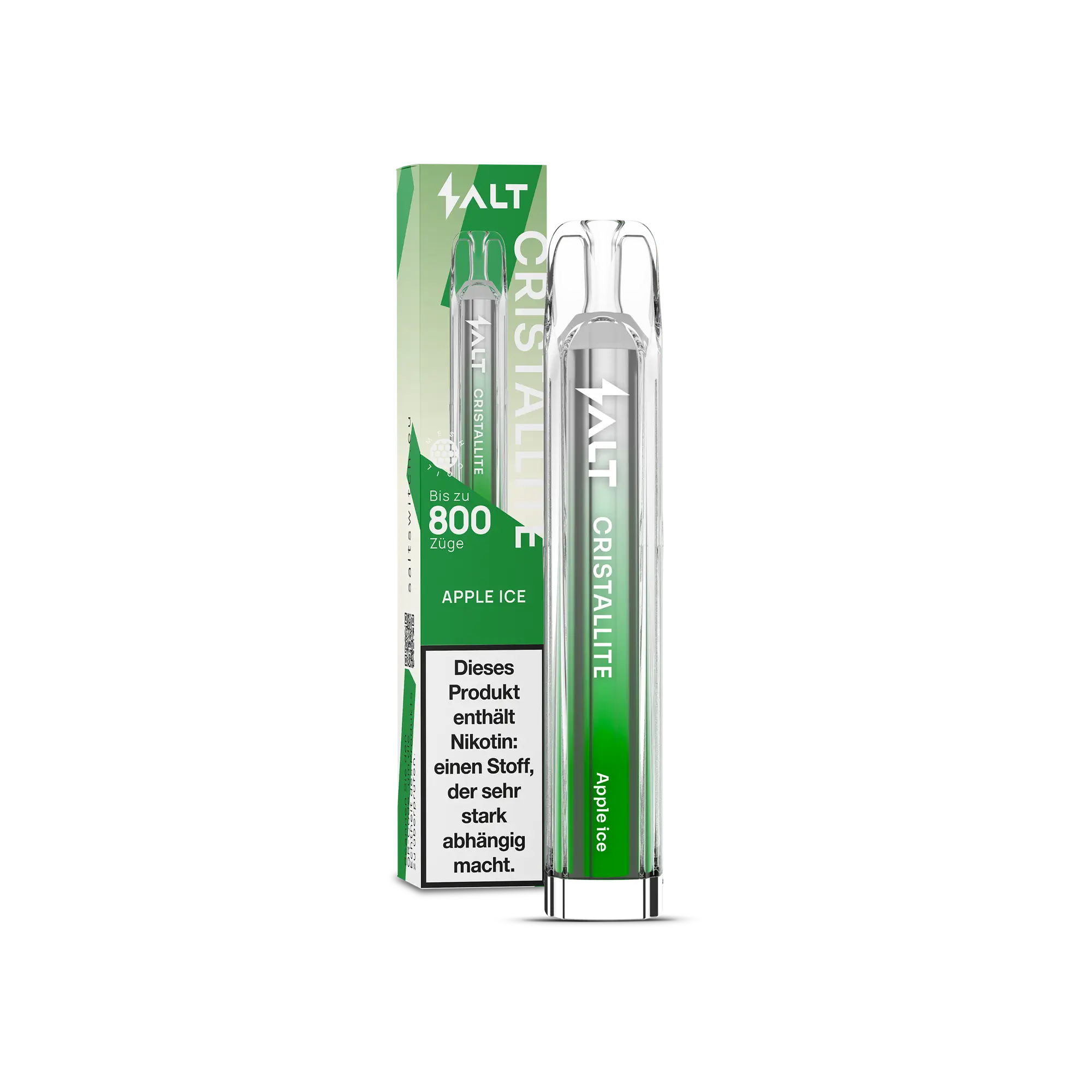 Cristallite Apple Ice Einweg E-Zigarette 20 mg