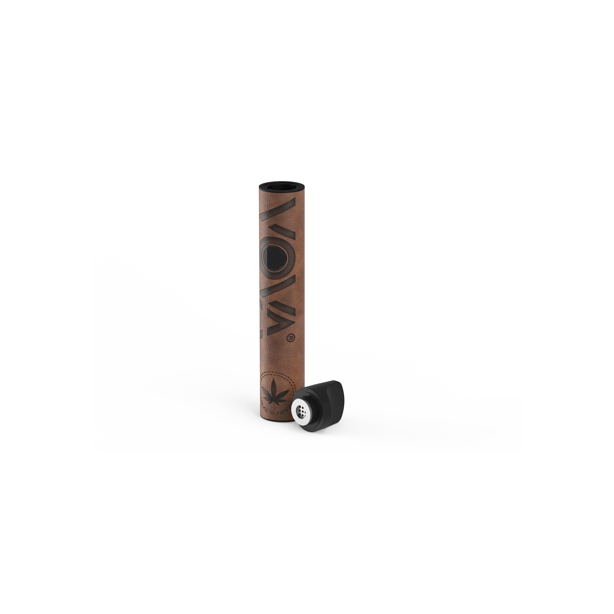 VOVA Vaporizer Brown Leather