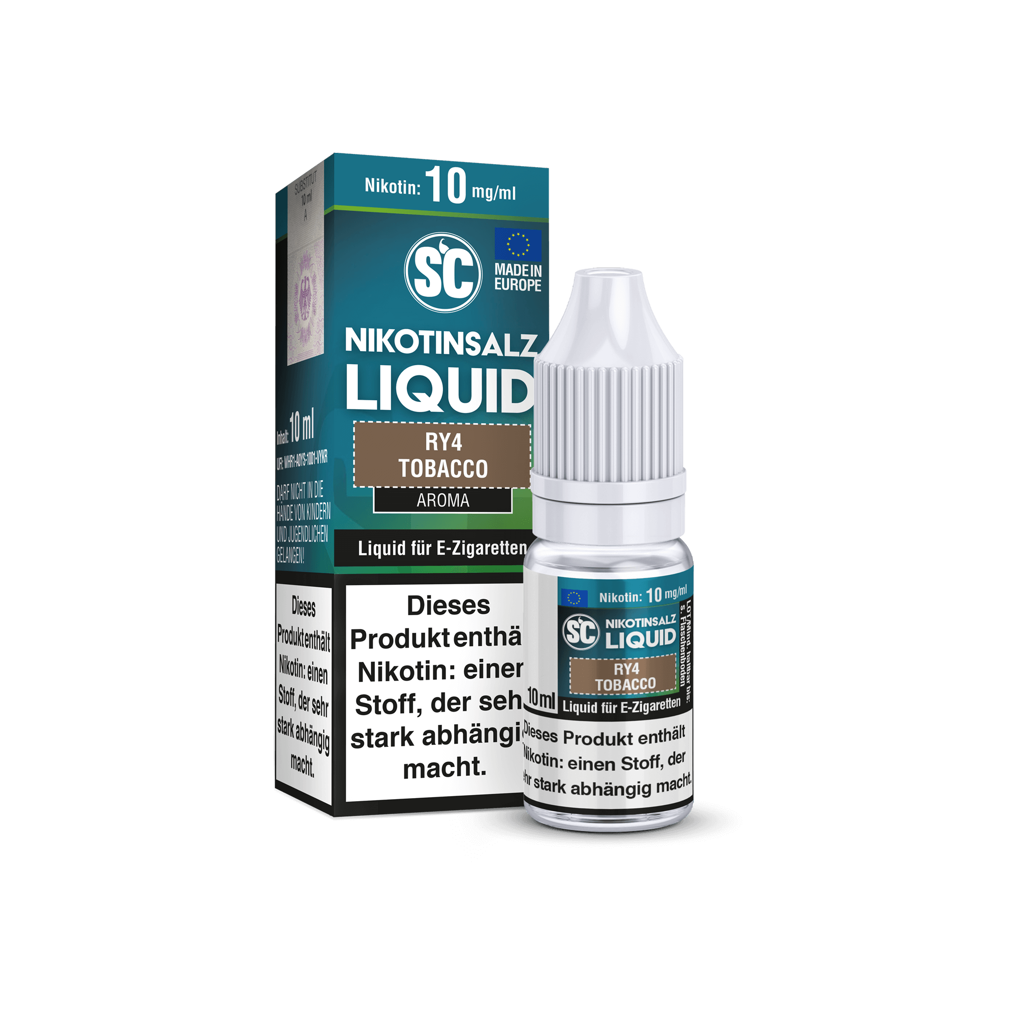 SC RY4 Tobacco 10 ml Nikotinsalz Liquid
