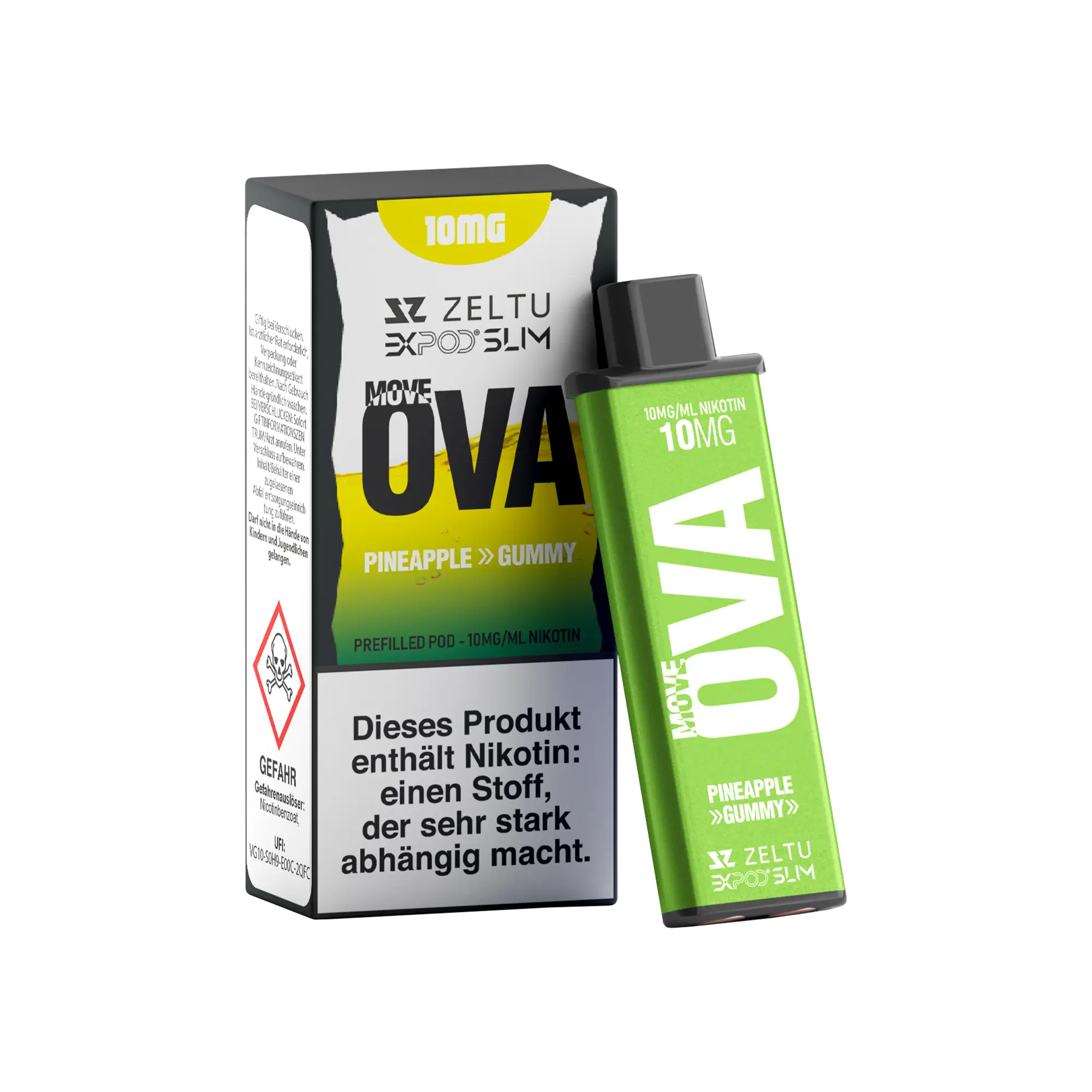 Expod Slim Prefilled Pod - OVA Pineapple Gummy 10 mg