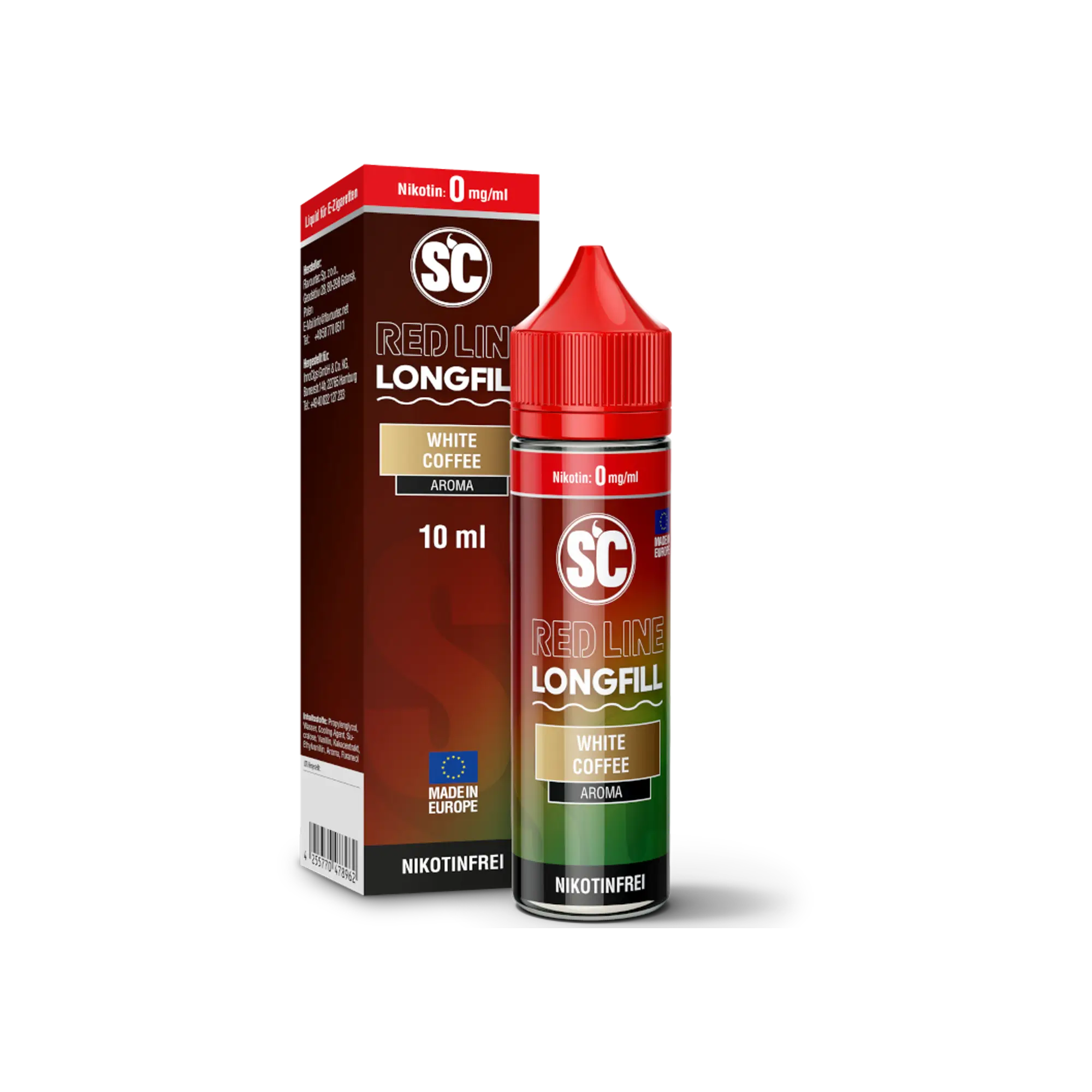 SC Red Line White Coffee 10 ml Longfill Aroma