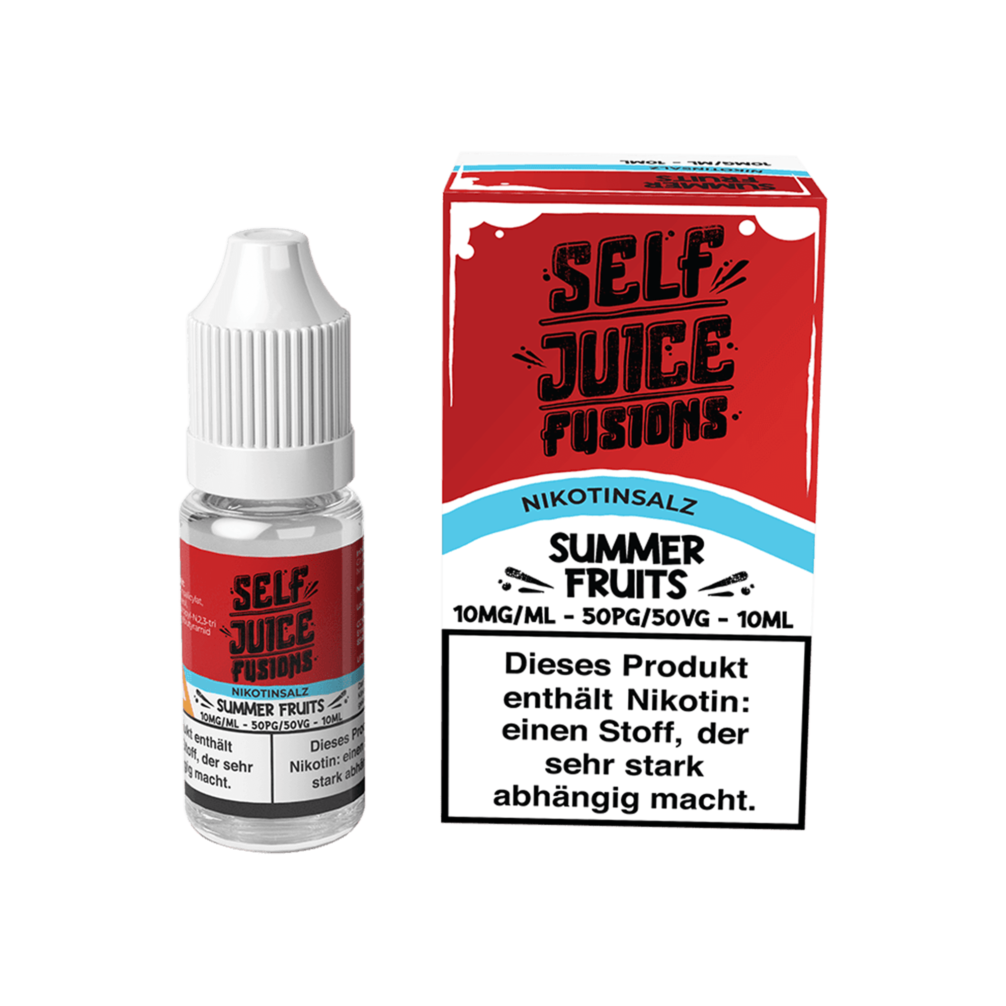 Self Juice Summer Fruits 10 ml Nikotinsalz Liquid