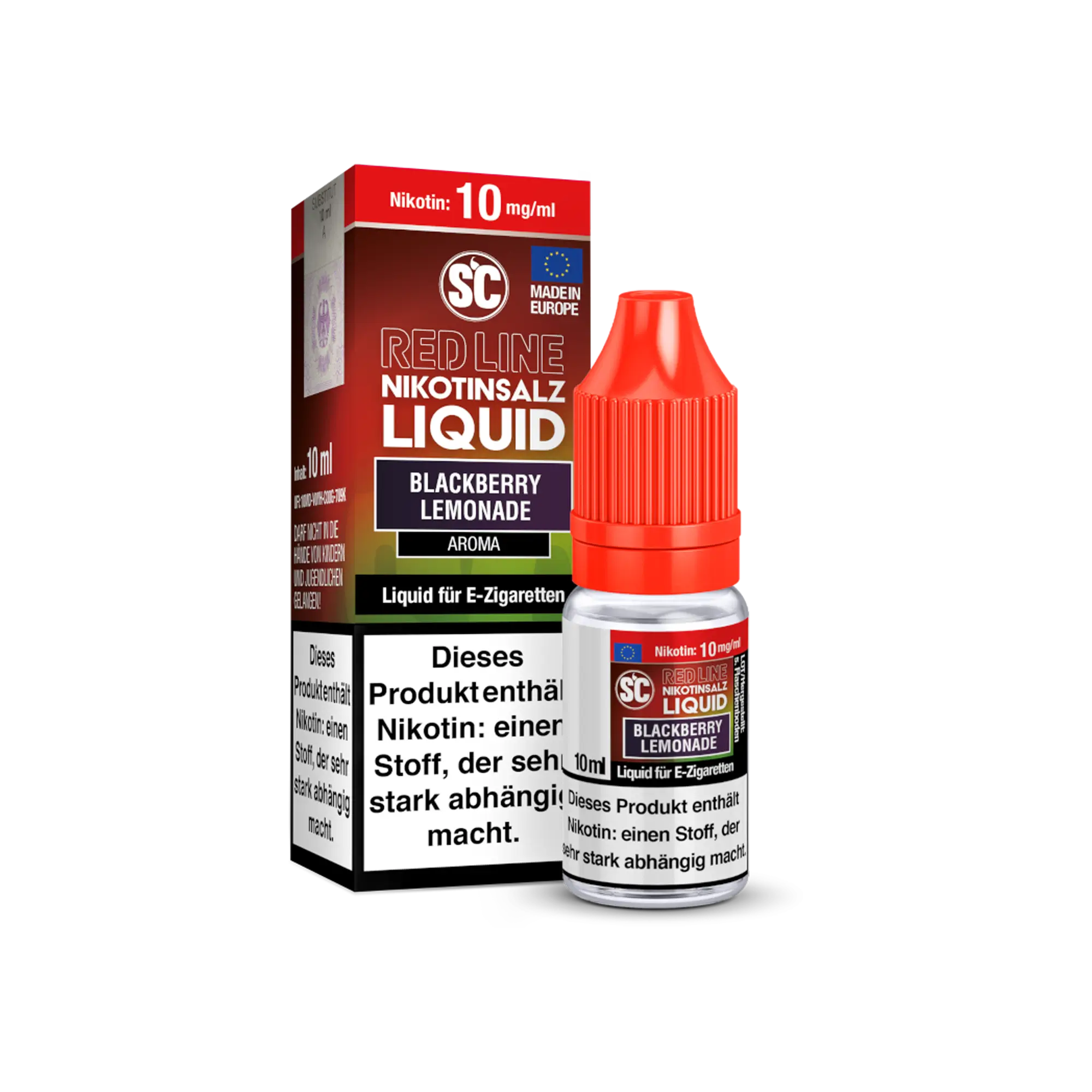 SC Red Line Blackberry Lemonade 10 ml Nikotinsalz Liquid