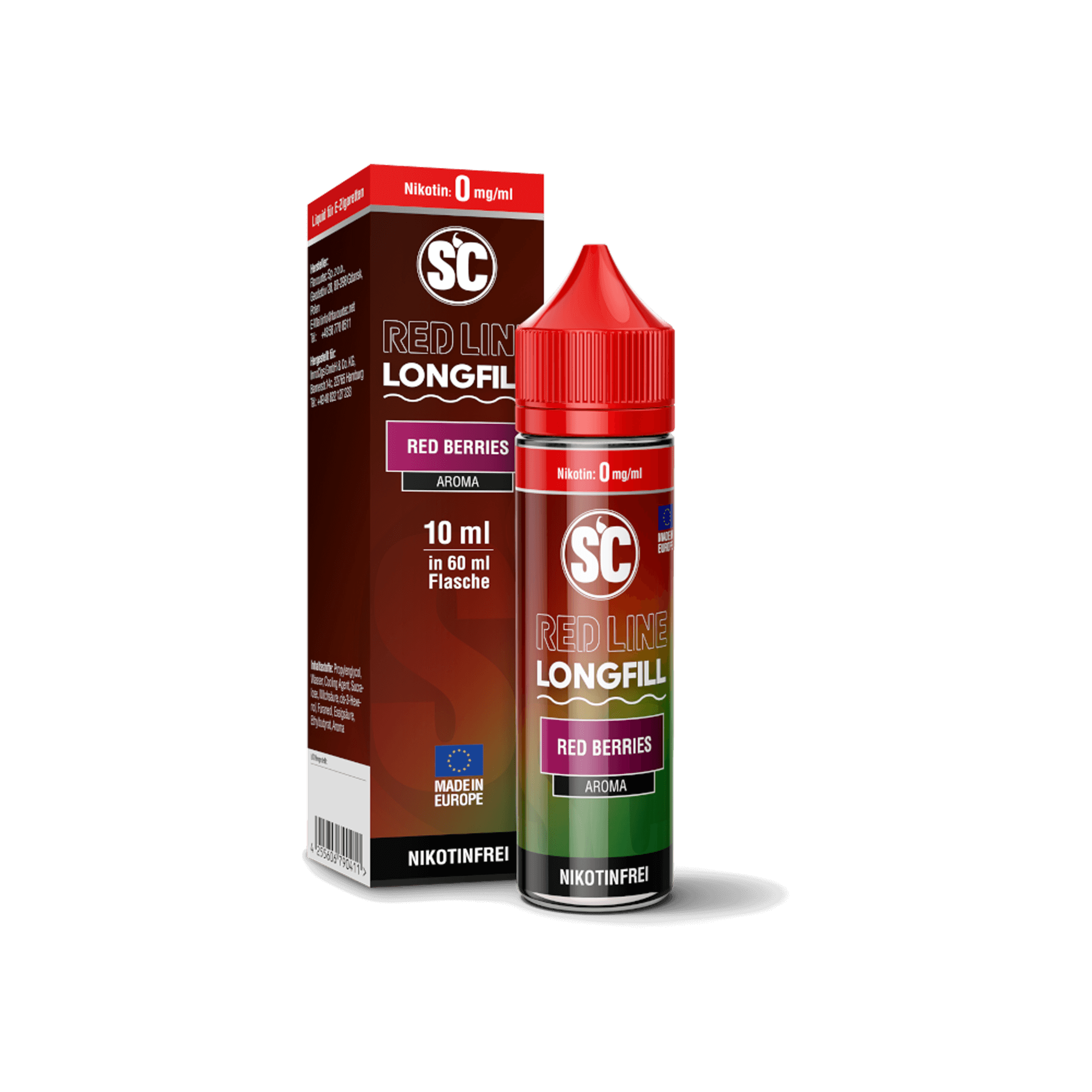 SC Red Line Red Berries 10 ml Longfill Aroma