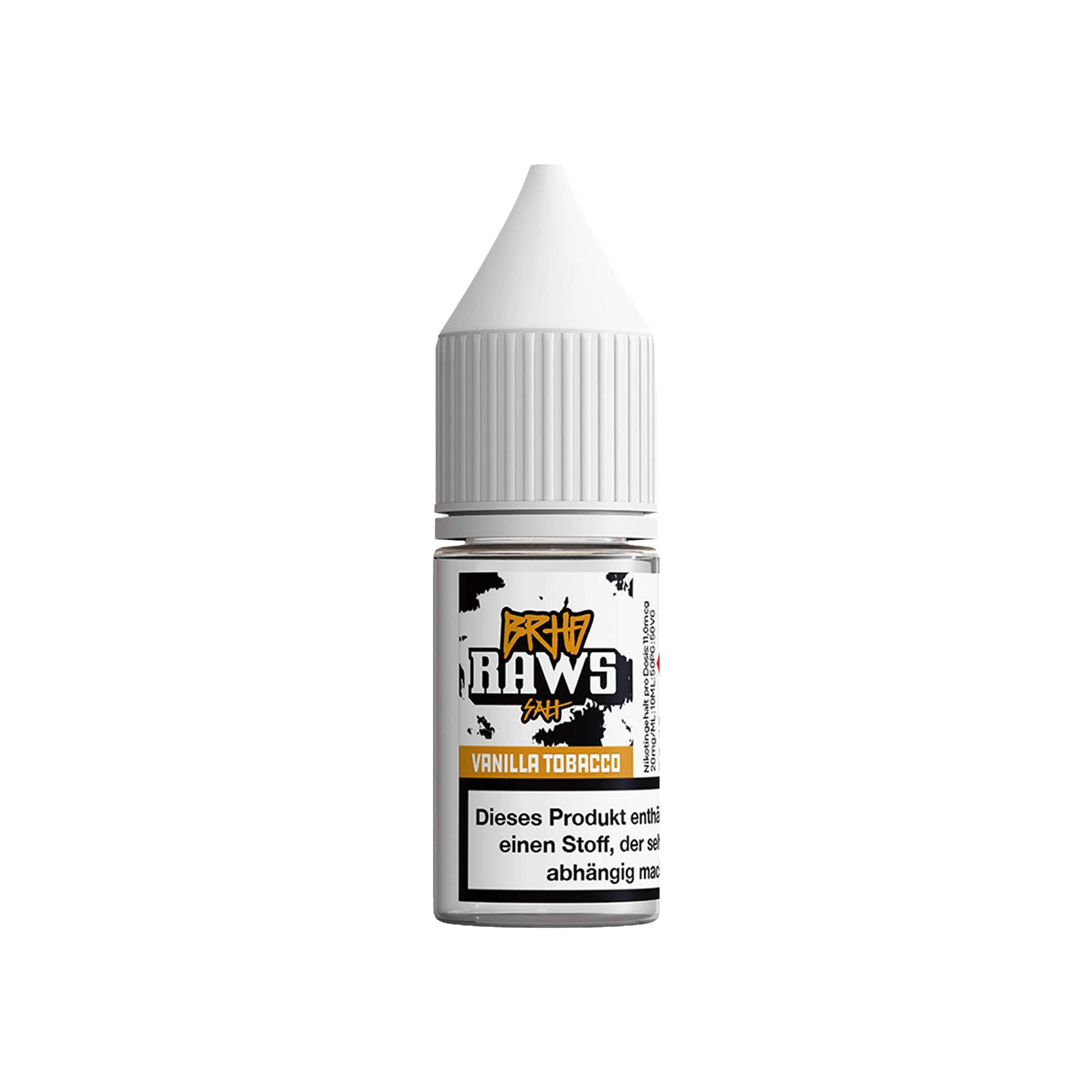 Barehead BRHD Raws Vanilla Tobacco 10 ml NicSalt Liquid 10 mg