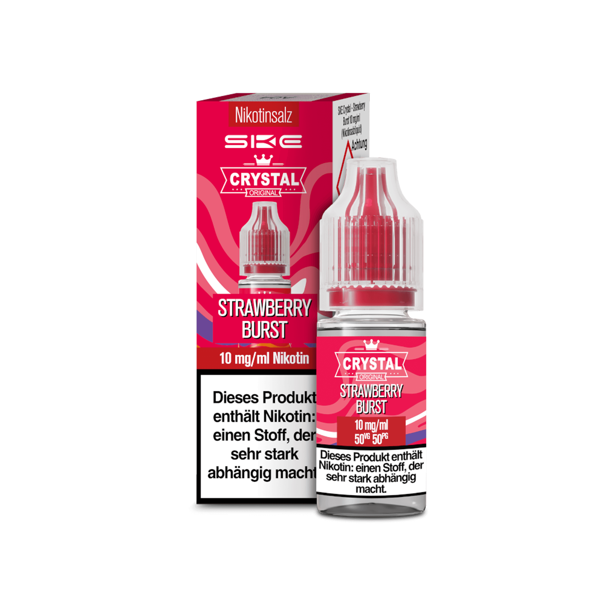 SKE Crystal Strawberry Burst 10 ml Liquid