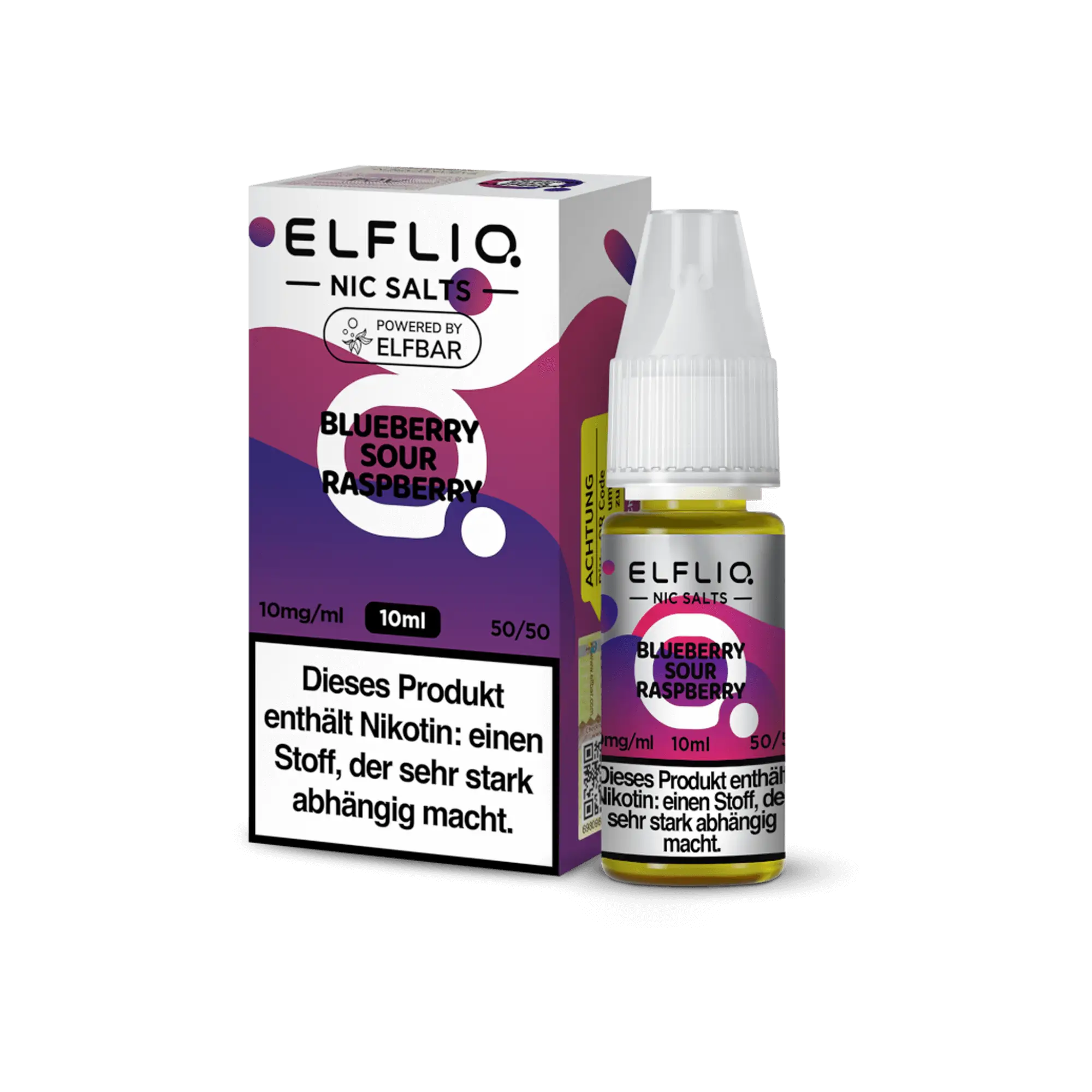 Elfliq Blueberry Sour Raspberry 10 ml Nikotinsalz Liquid