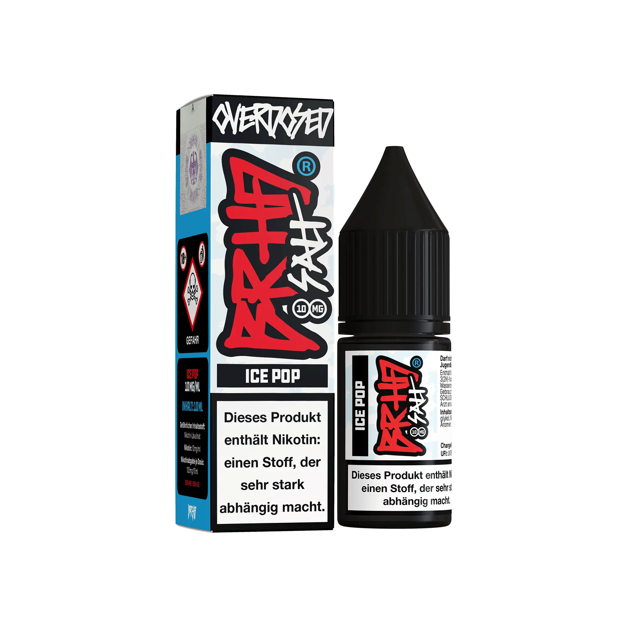 BRHD Electric Punch Ice Pop 10 ml Nikotinsalz Liquid