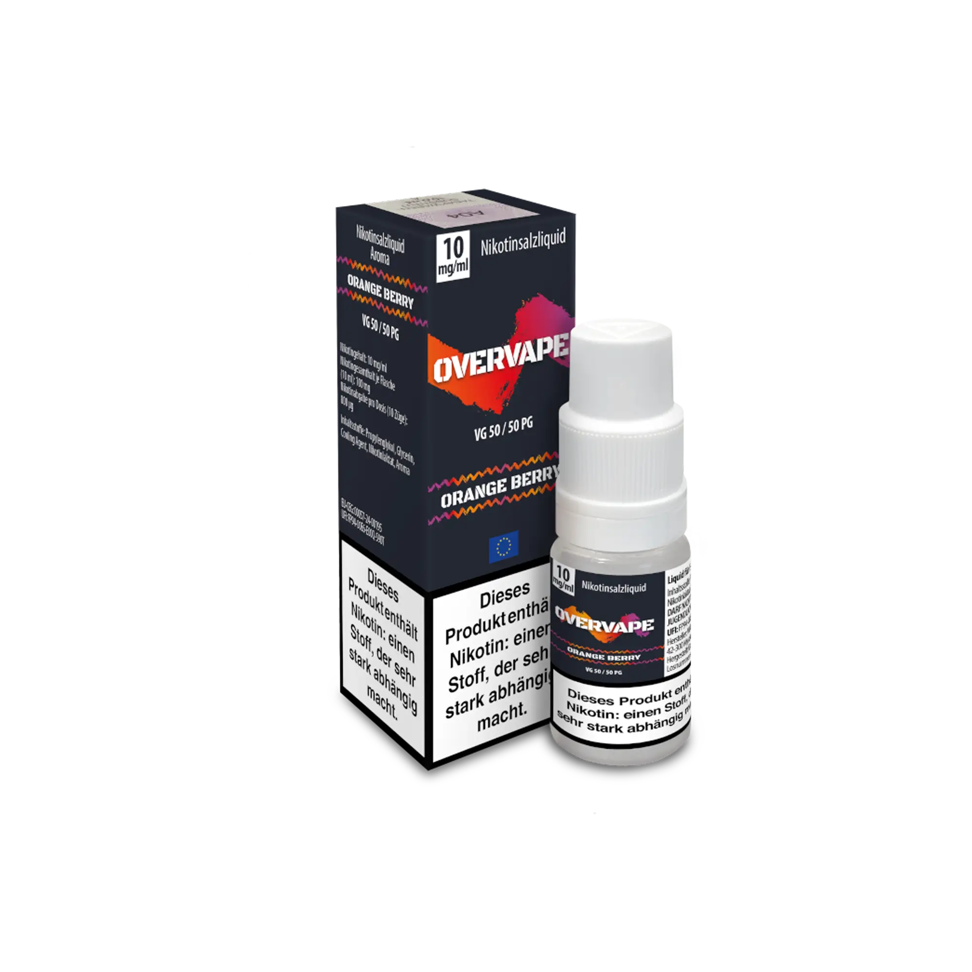 Overvape Orange Berry 10 ml Nikotinsalz Liquid