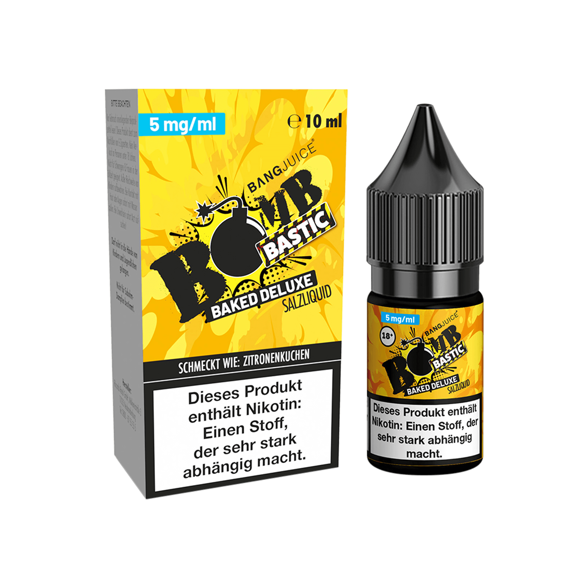 Bang Juice Bombbastic Baked Deluxe 10 ml Nikotinsalz Liquid