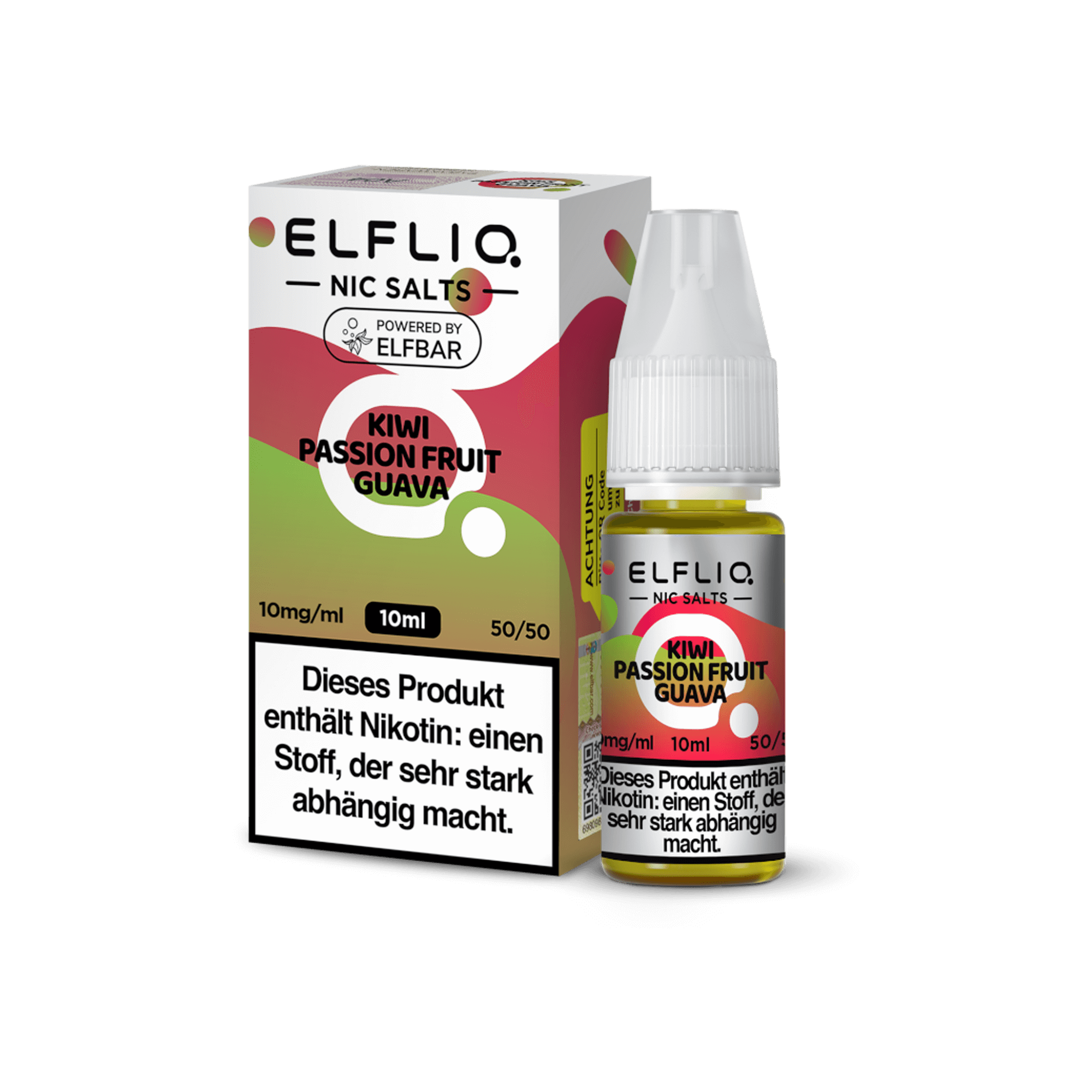 Elfliq Kiwi Passion Fruit Guava Nikotinsalz Liquid 10 ml
