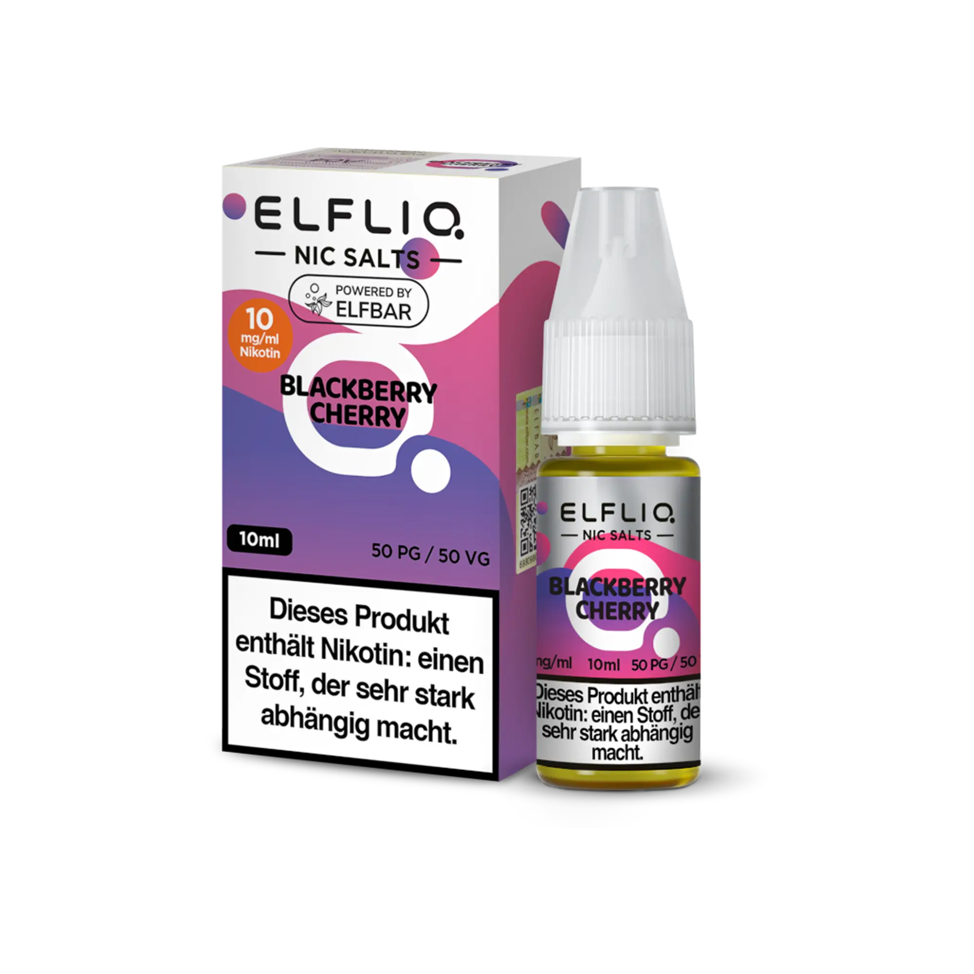 Elfliq Blackberry Cherry 10 ml Nikotinsalz Liquid