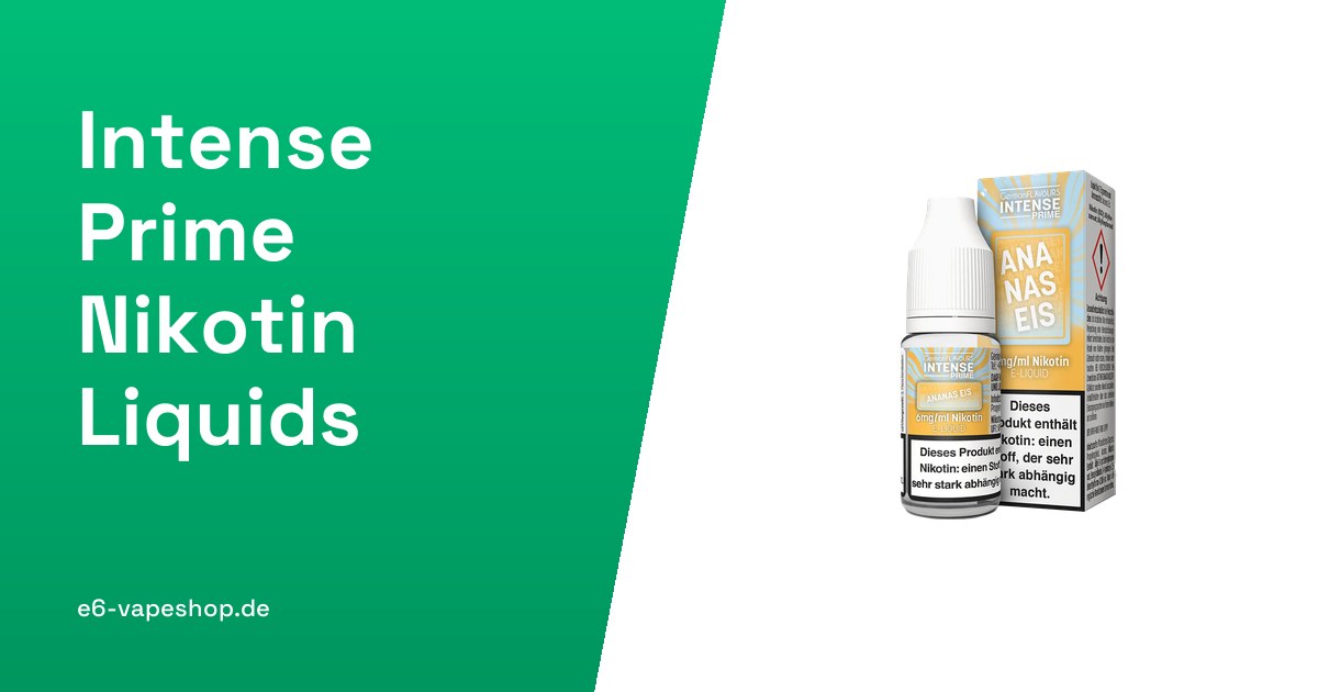 Intense Prime Nikotin Liquids kaufen | E6 Vapeshop