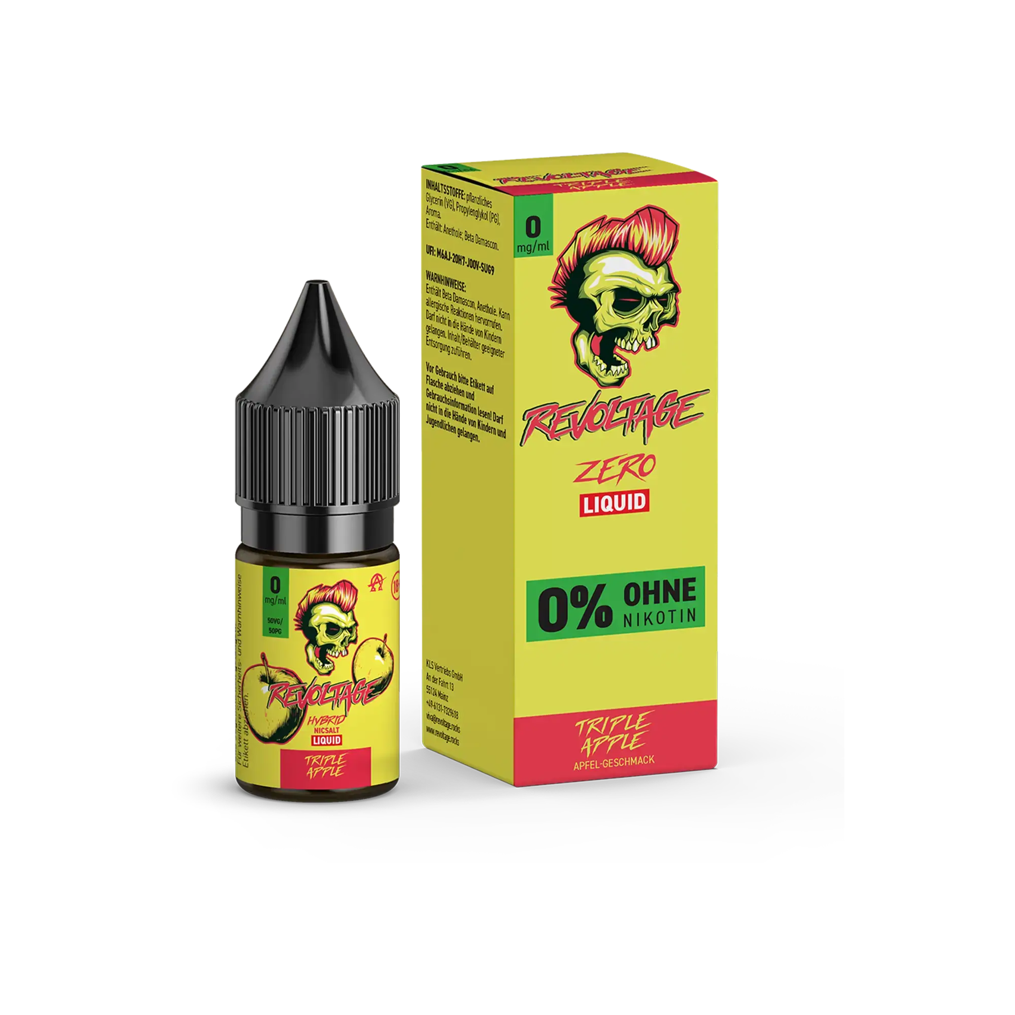 Revoltage Triple Apple 10 ml Hybrid Nikotinsalz Liquid