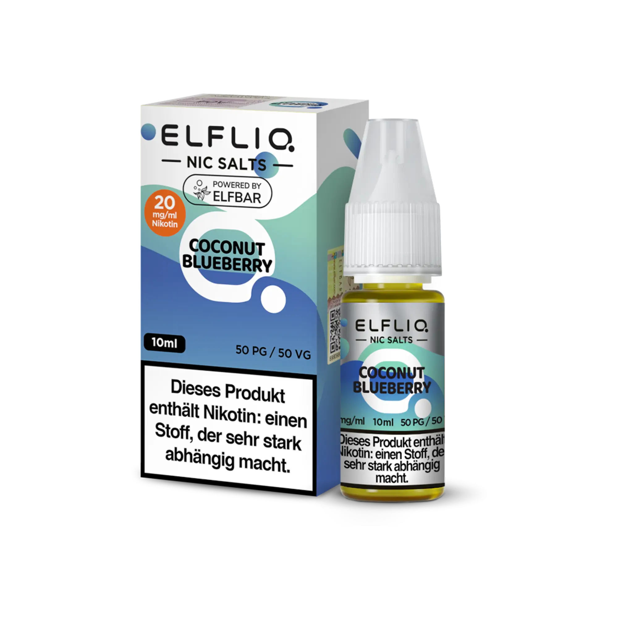 Elfliq Coconut Blueberry 10 ml Nikotinsalz Liquid