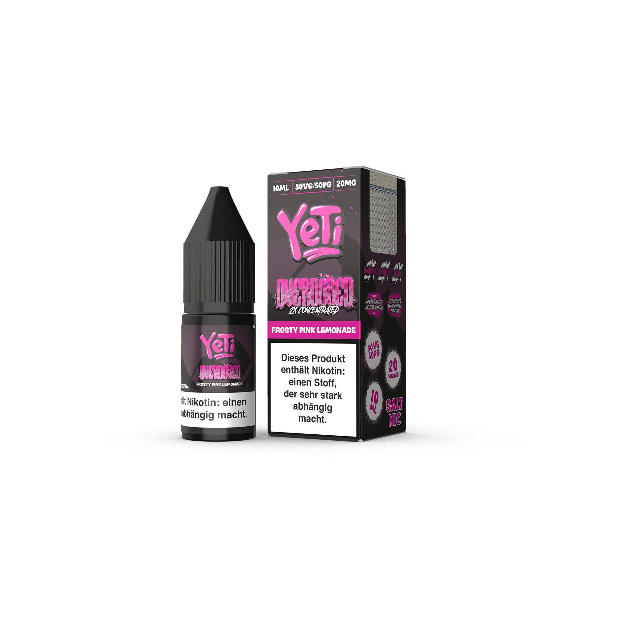 Yeti Frosty Pink Lemonade 10 ml NicSalt Liquid