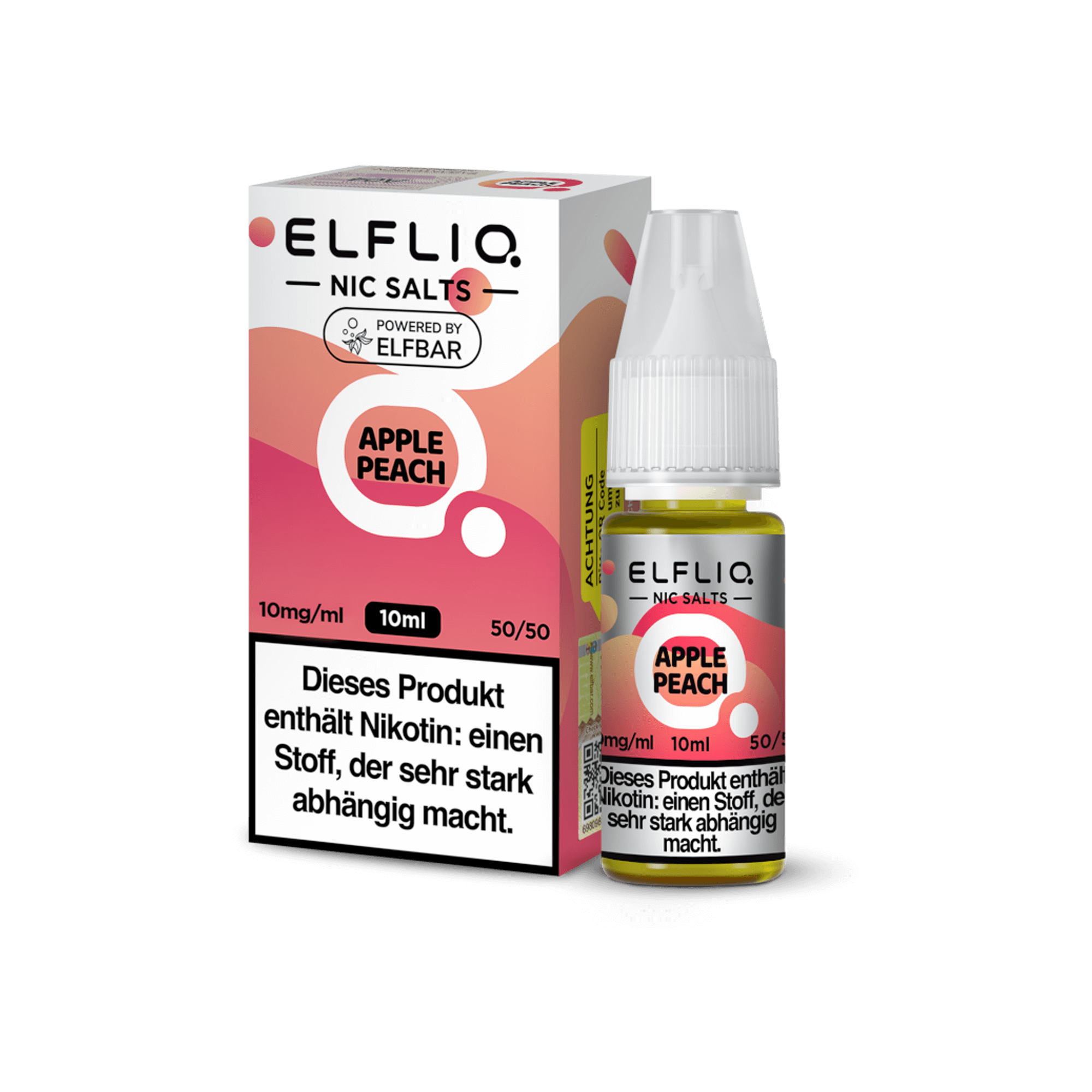 Elfliq Apple Peach 10 ml Nikotinsalz Liquid