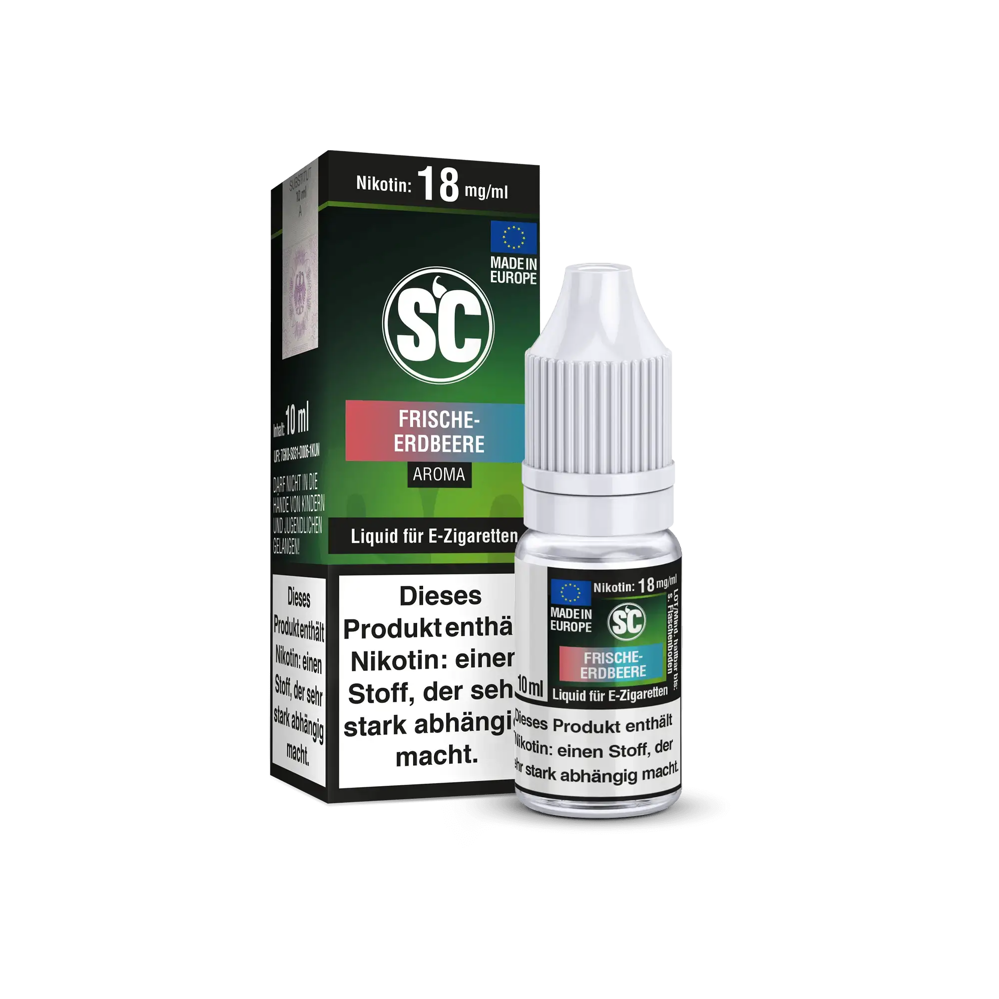 SC Frische Erdbeere 10 ml Liquid