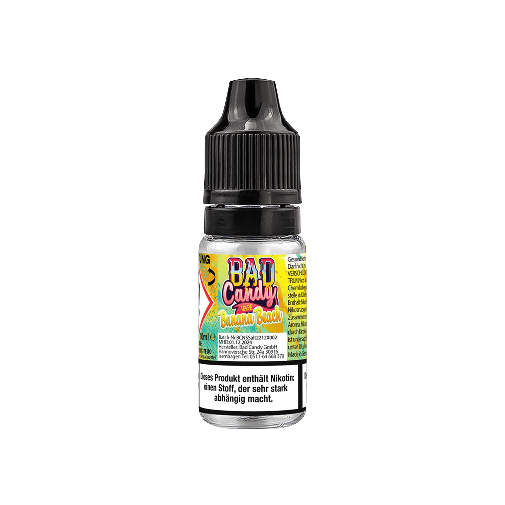 Bad Candy Banana Beach 10 ml NicSalt Liquid 10 mg