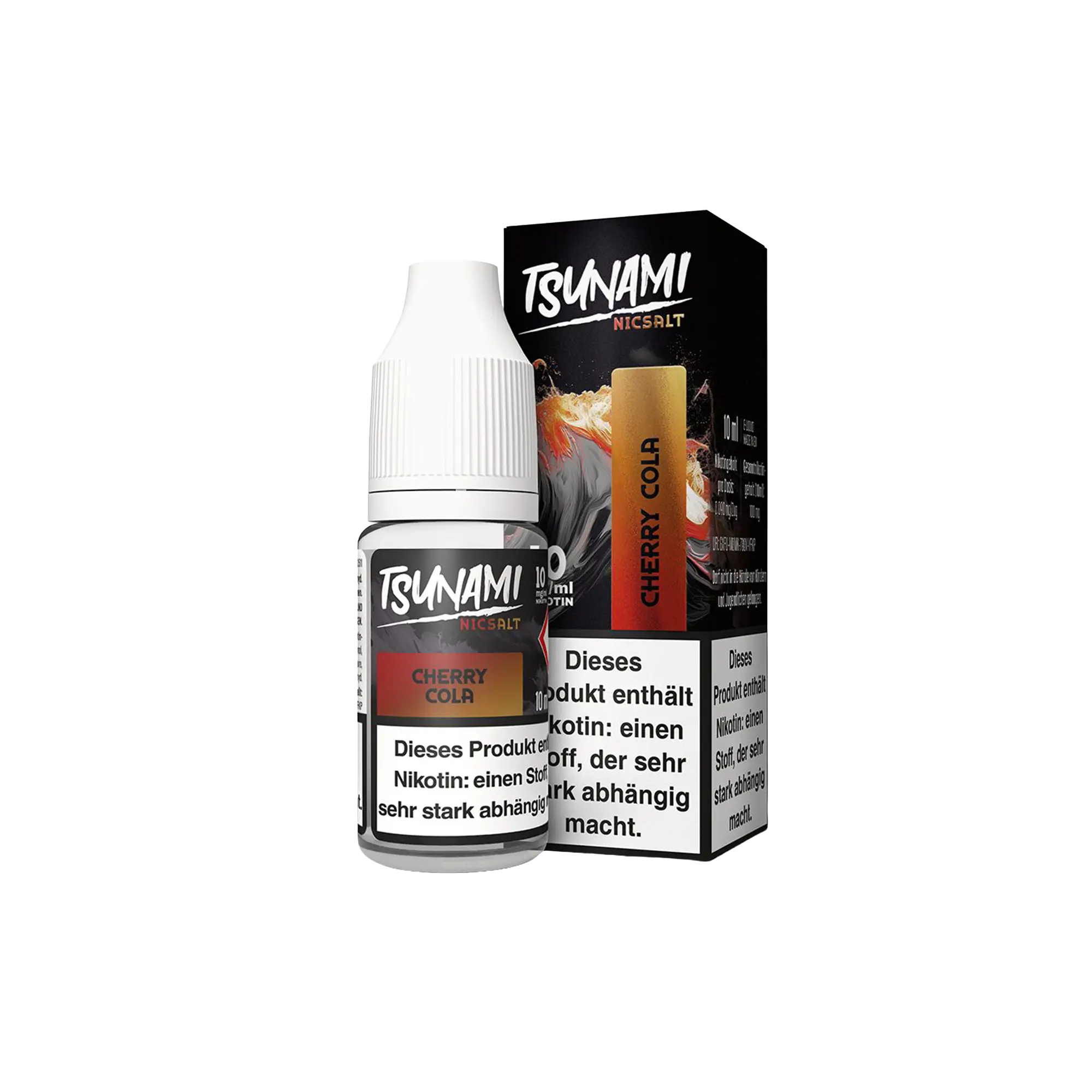 Tsunami Cherry Cola 10 ml Nikotinsalz Liquid